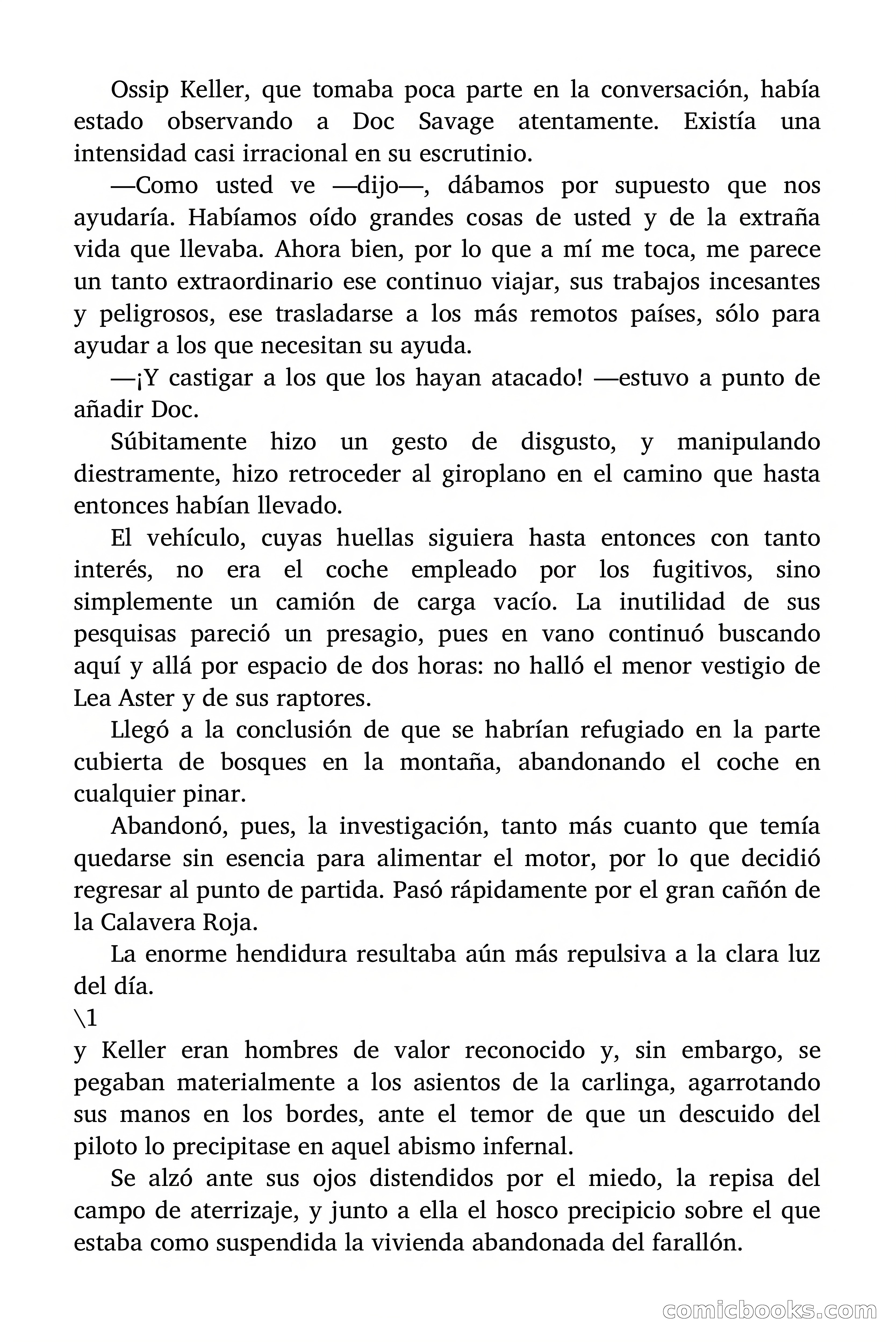 Doc Savage: La calavera roja — page 121 of 191