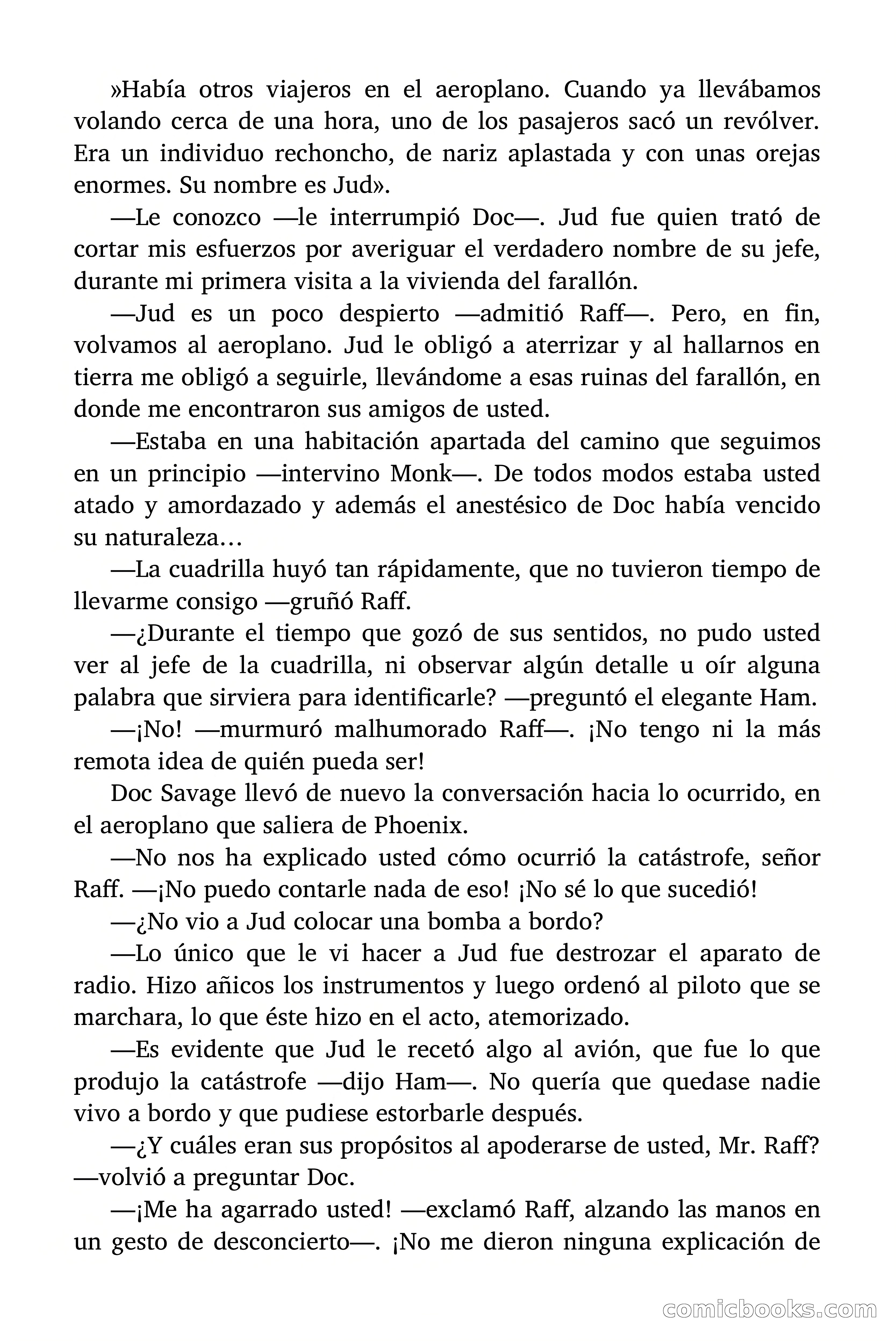 Doc Savage: La calavera roja — page 124 of 191