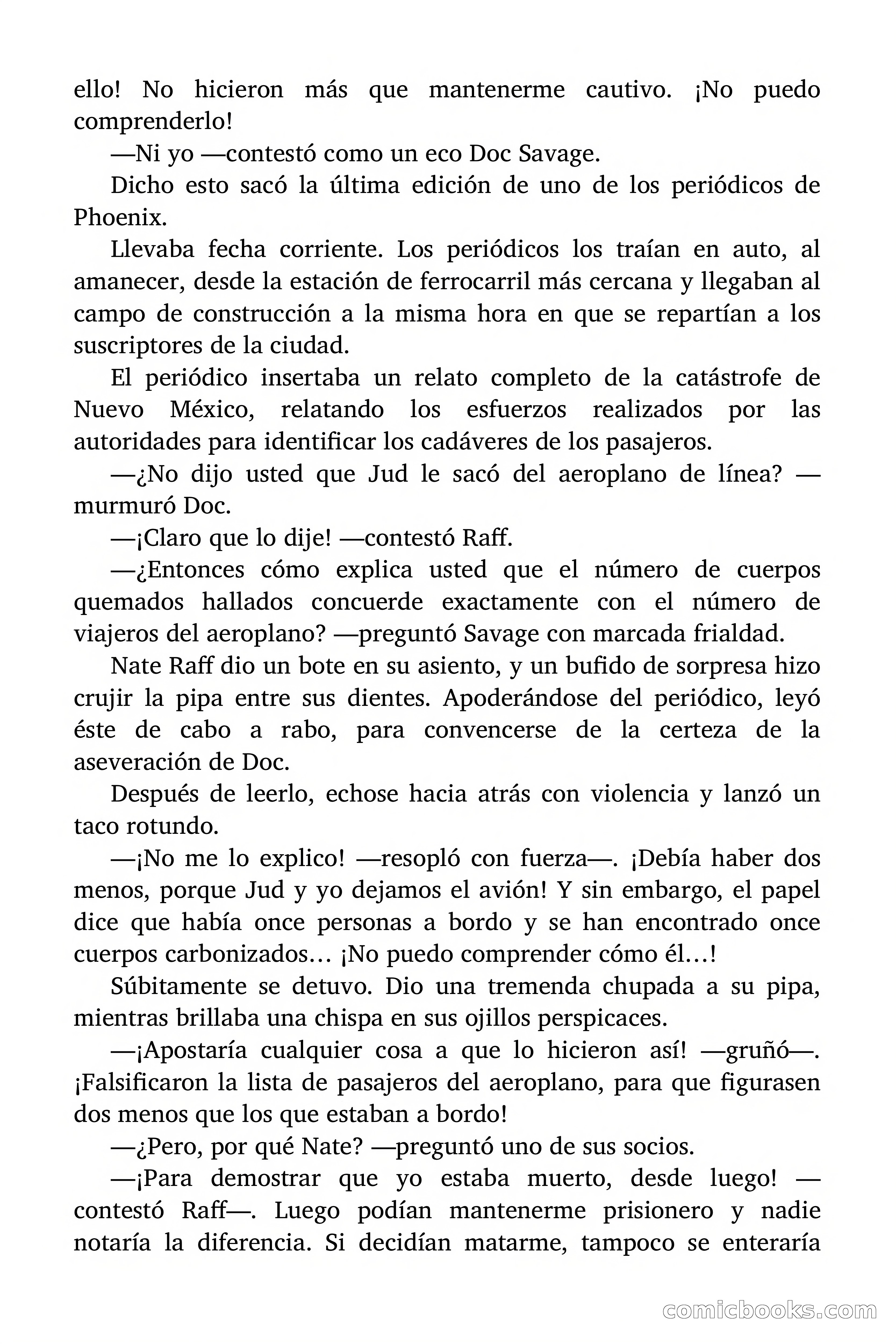 Doc Savage: La calavera roja — page 125 of 191