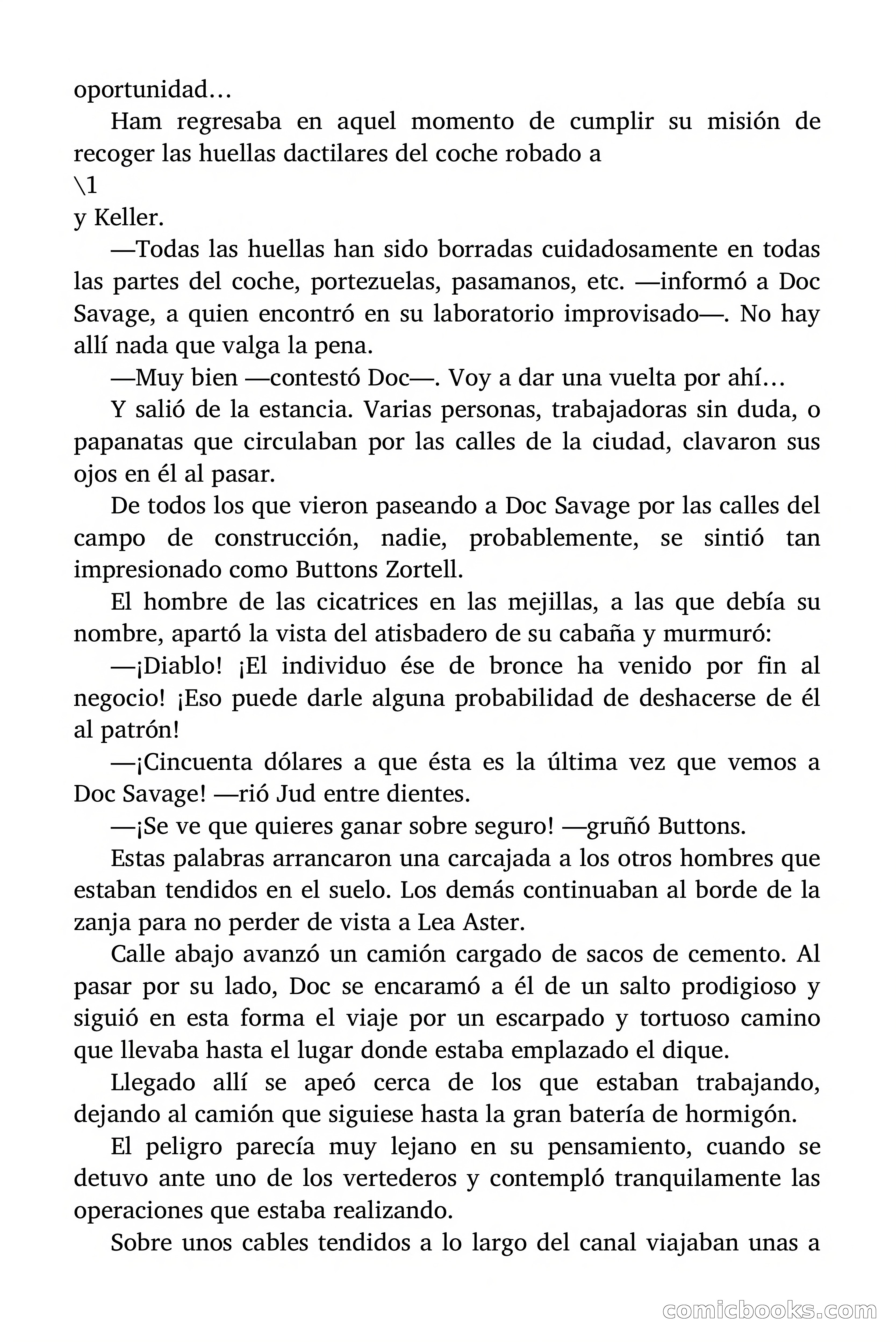 Doc Savage: La calavera roja — page 133 of 191