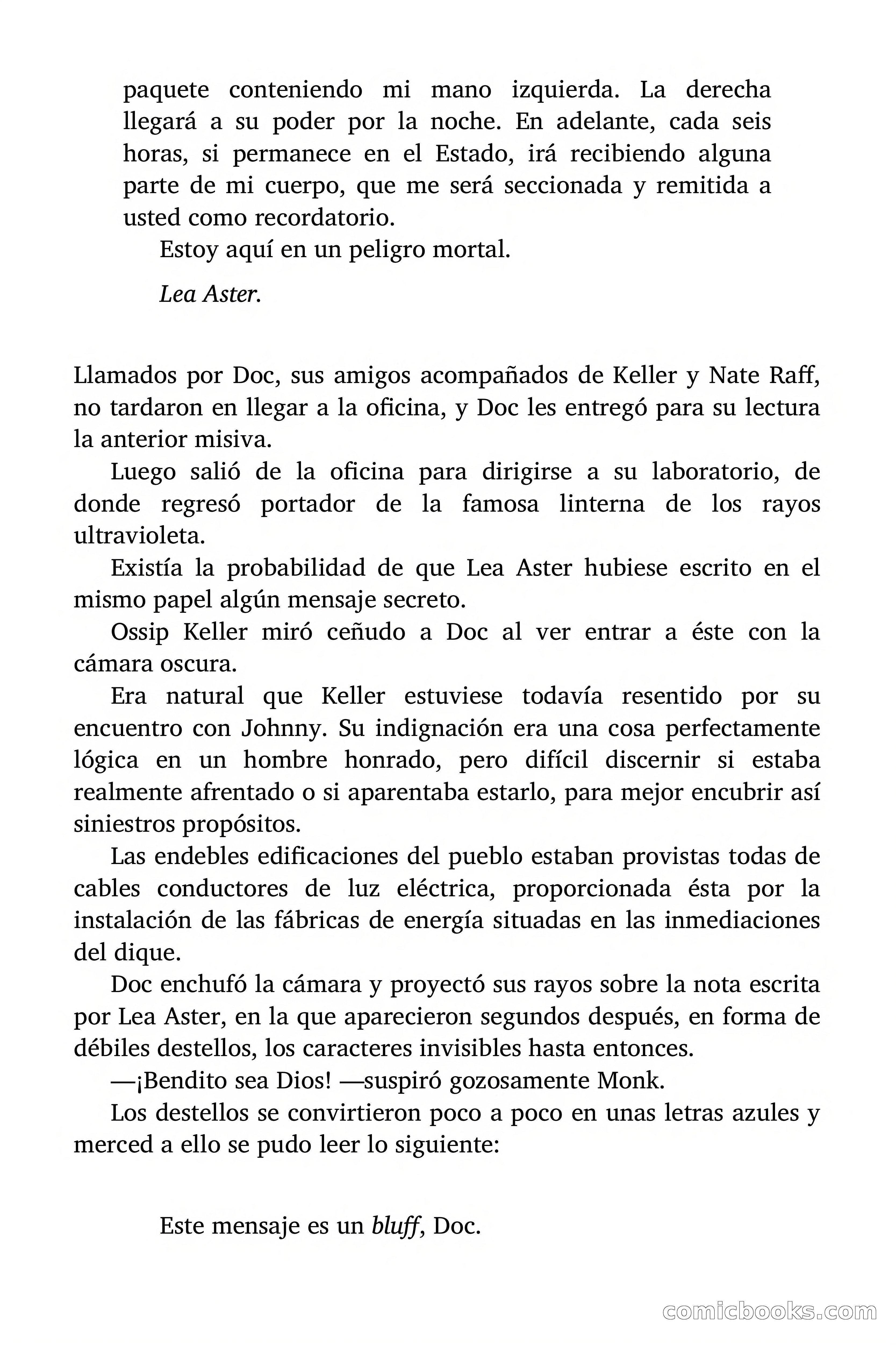 Doc Savage: La calavera roja — page 143 of 191