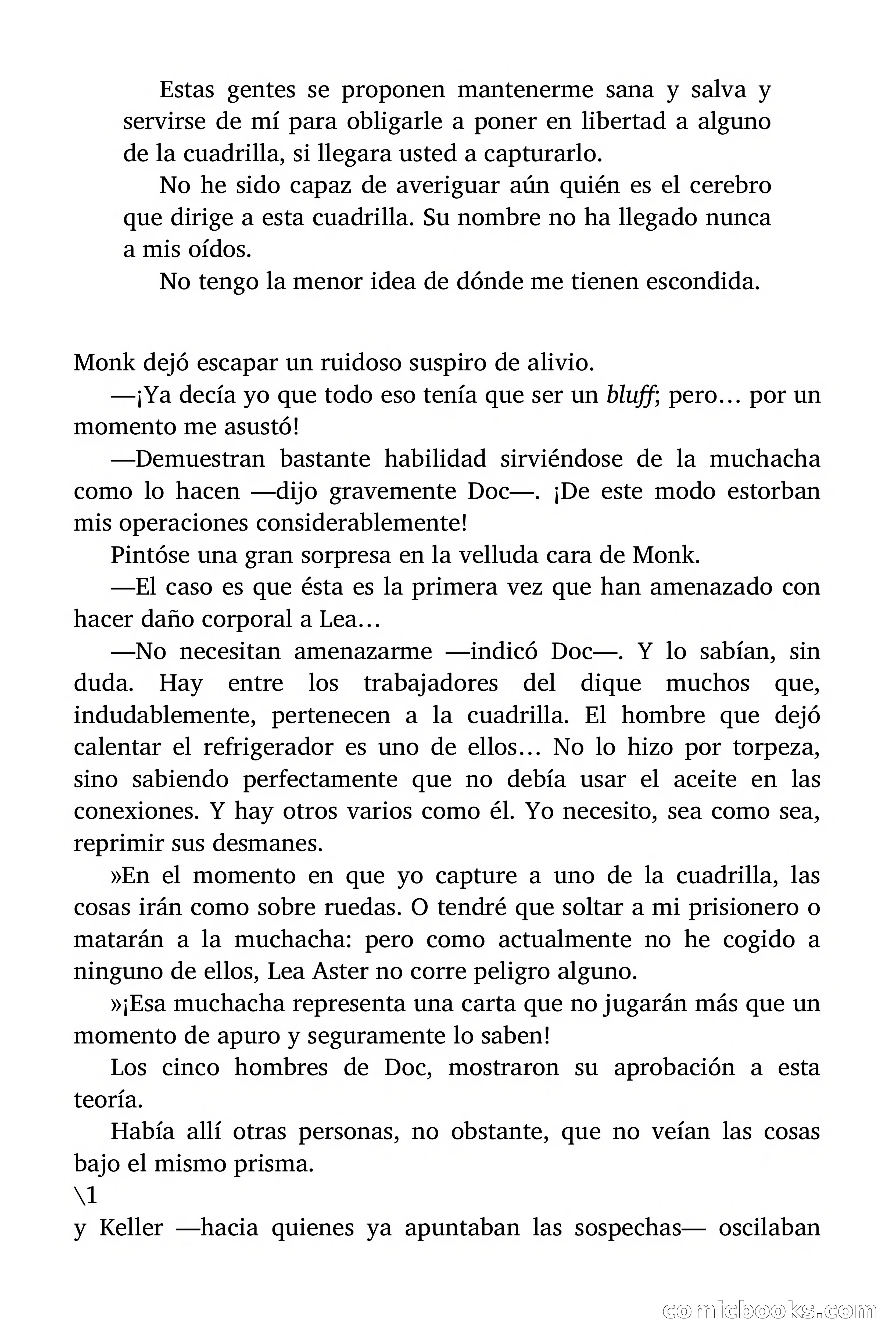 Doc Savage: La calavera roja — page 144 of 191