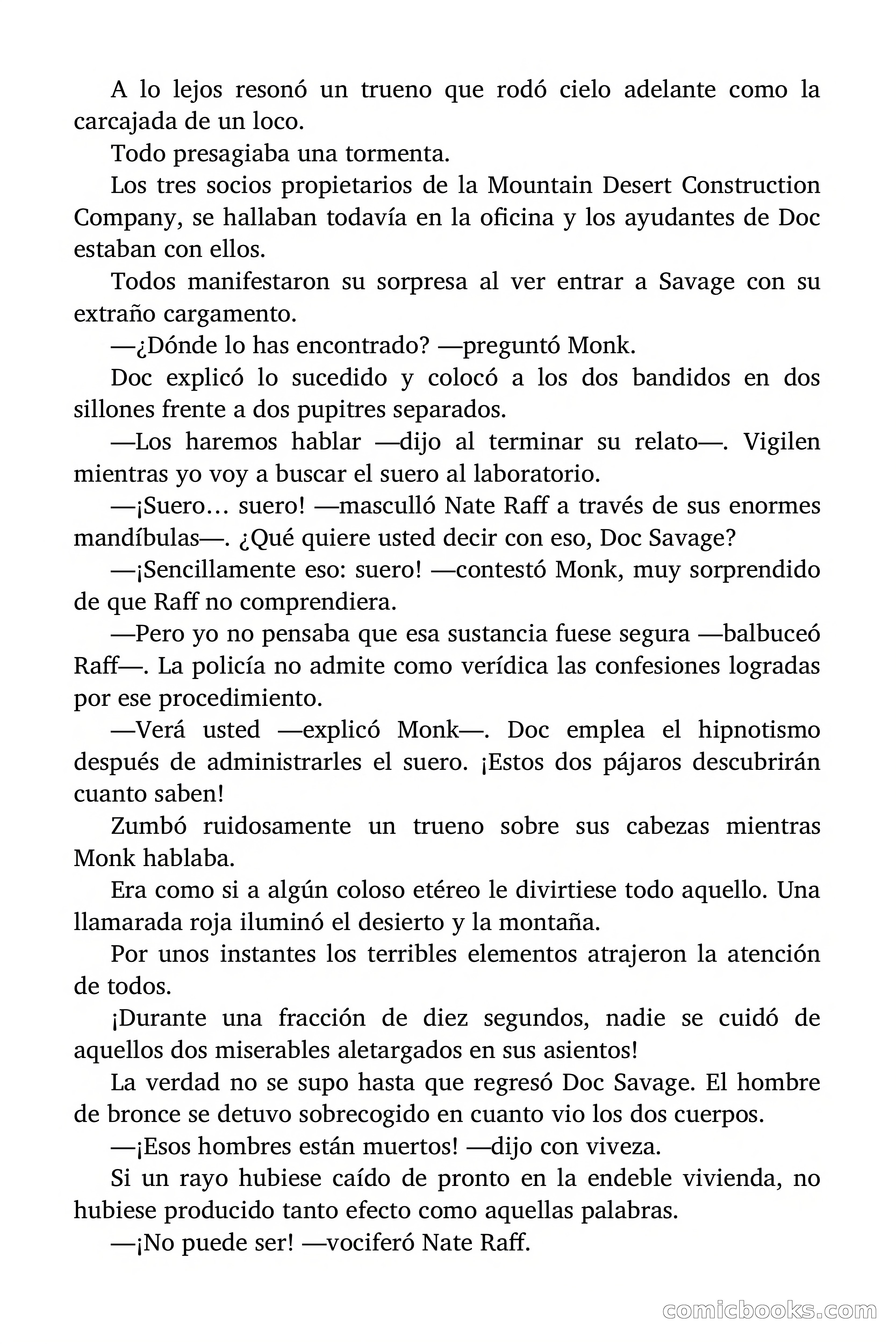 Doc Savage: La calavera roja — page 149 of 191