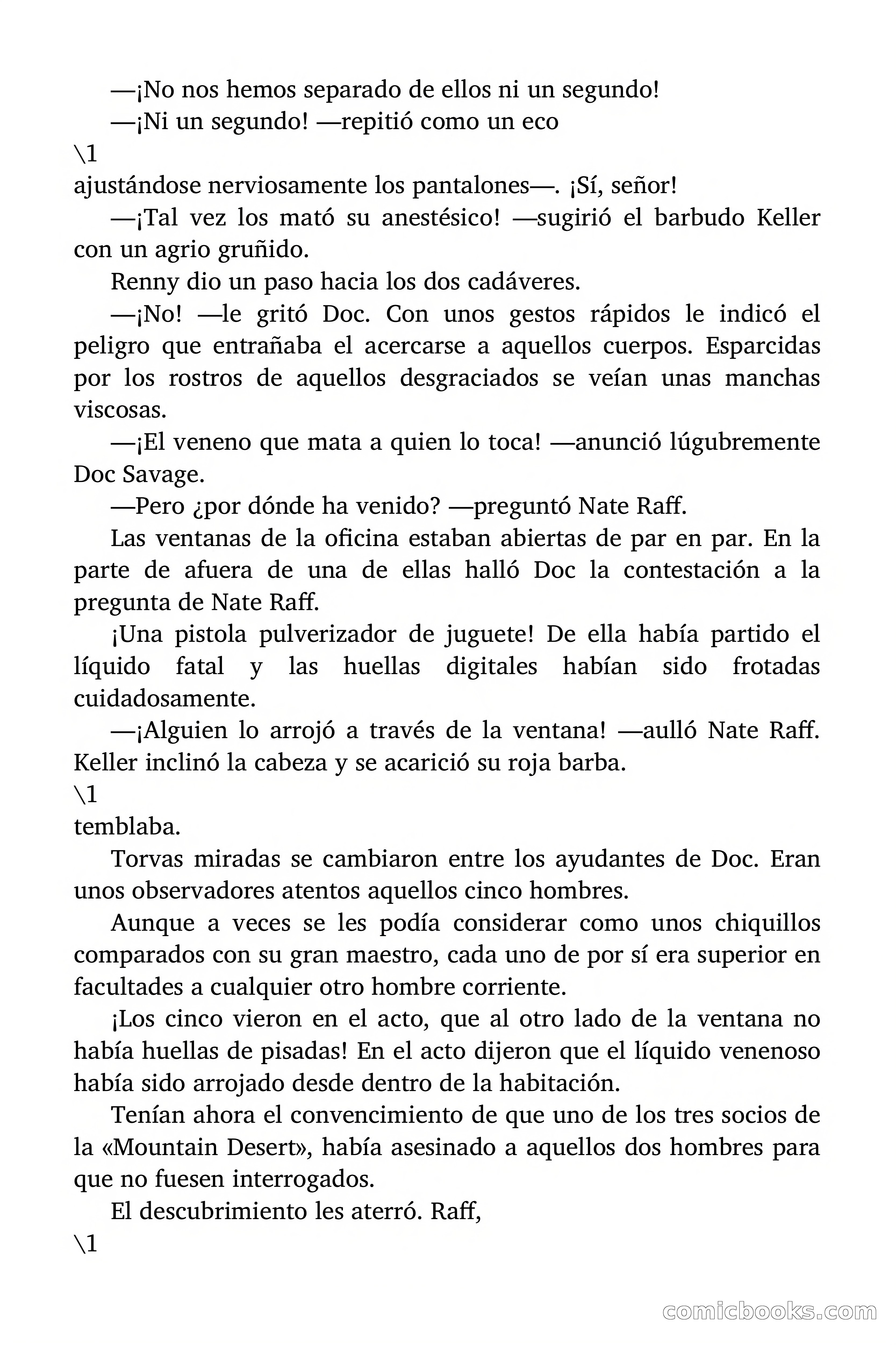Doc Savage: La calavera roja — page 150 of 191