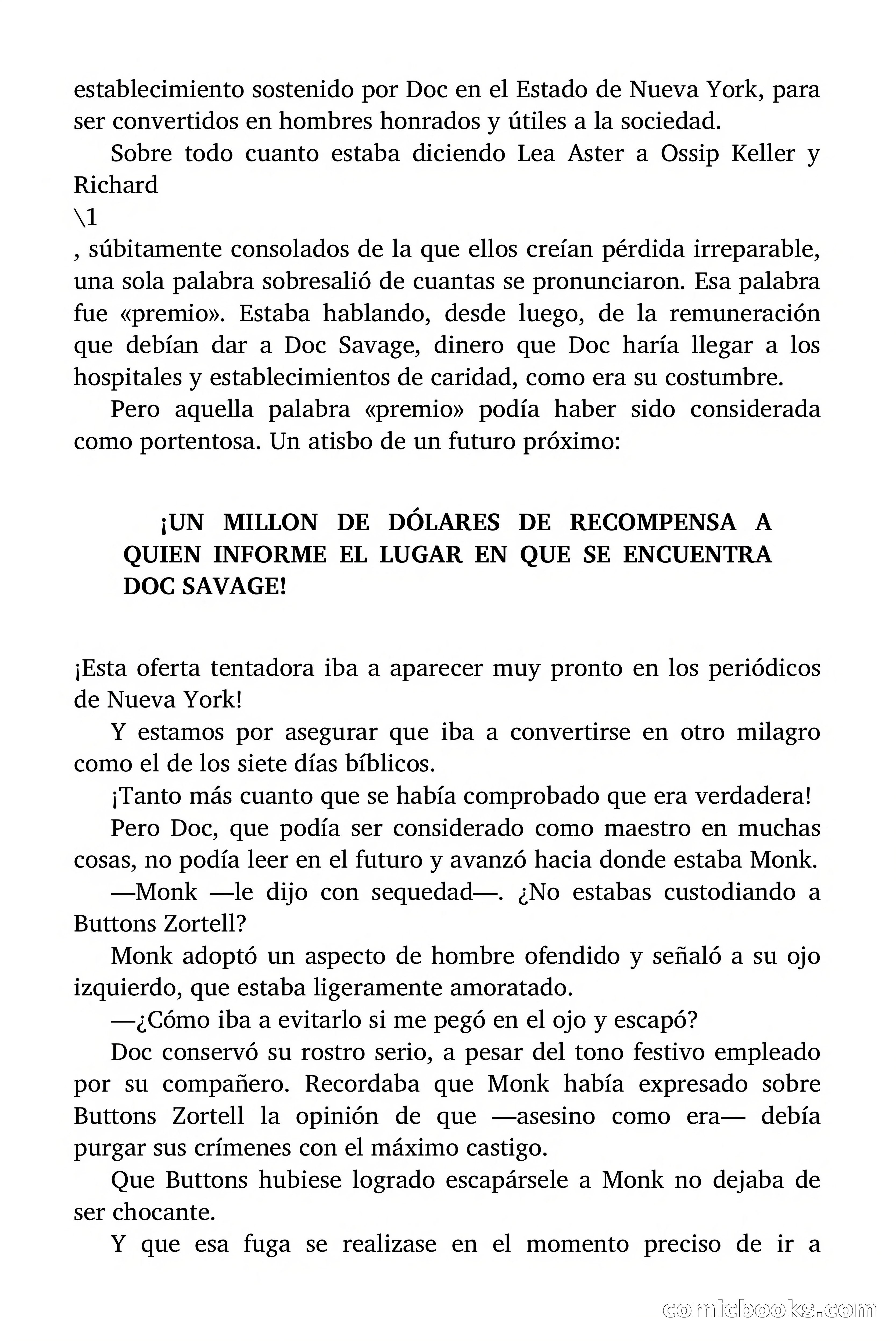 Doc Savage: La calavera roja — page 188 of 191
