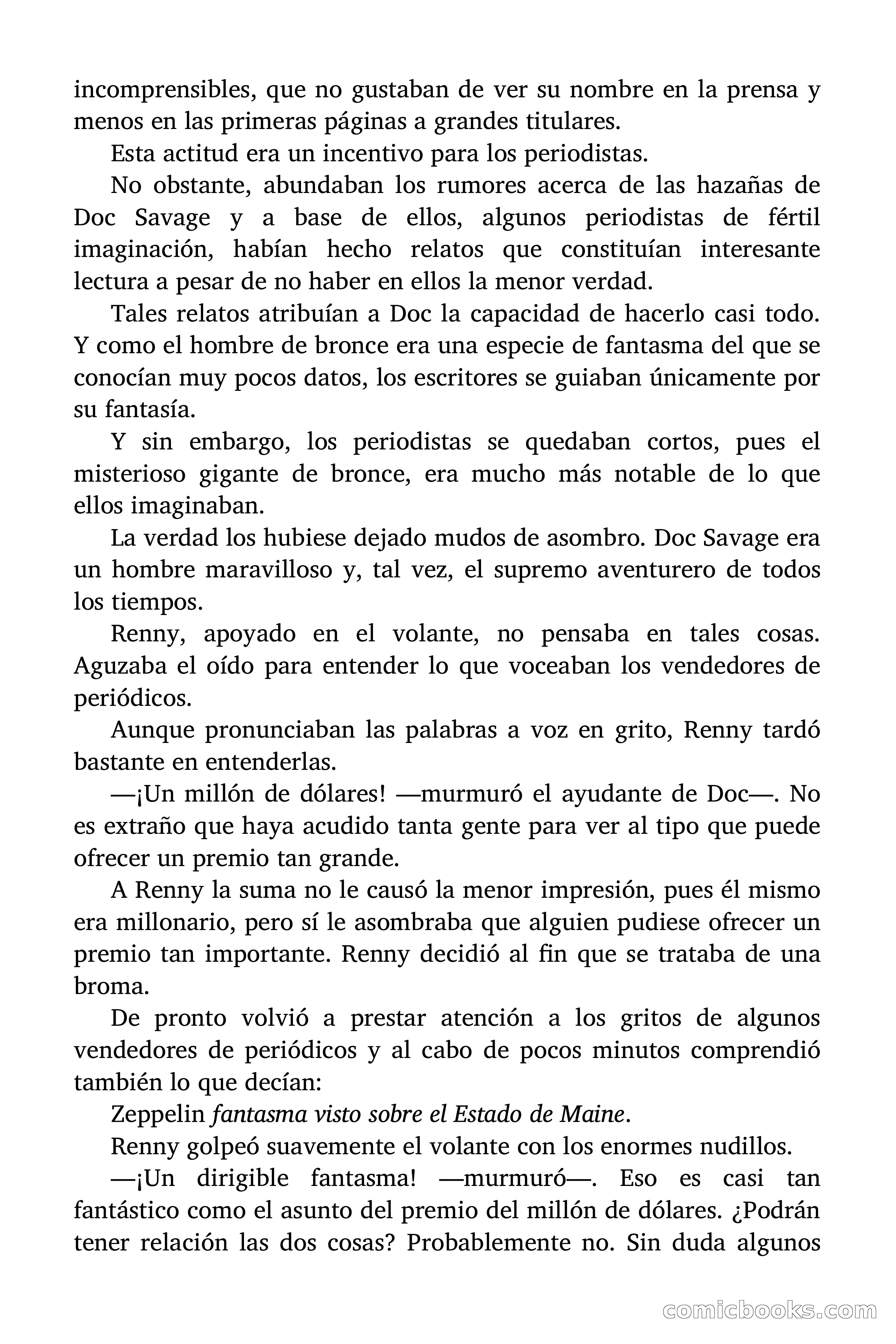 Doc Savage #7: $1,000,000 de recompensa — page 11 of 166