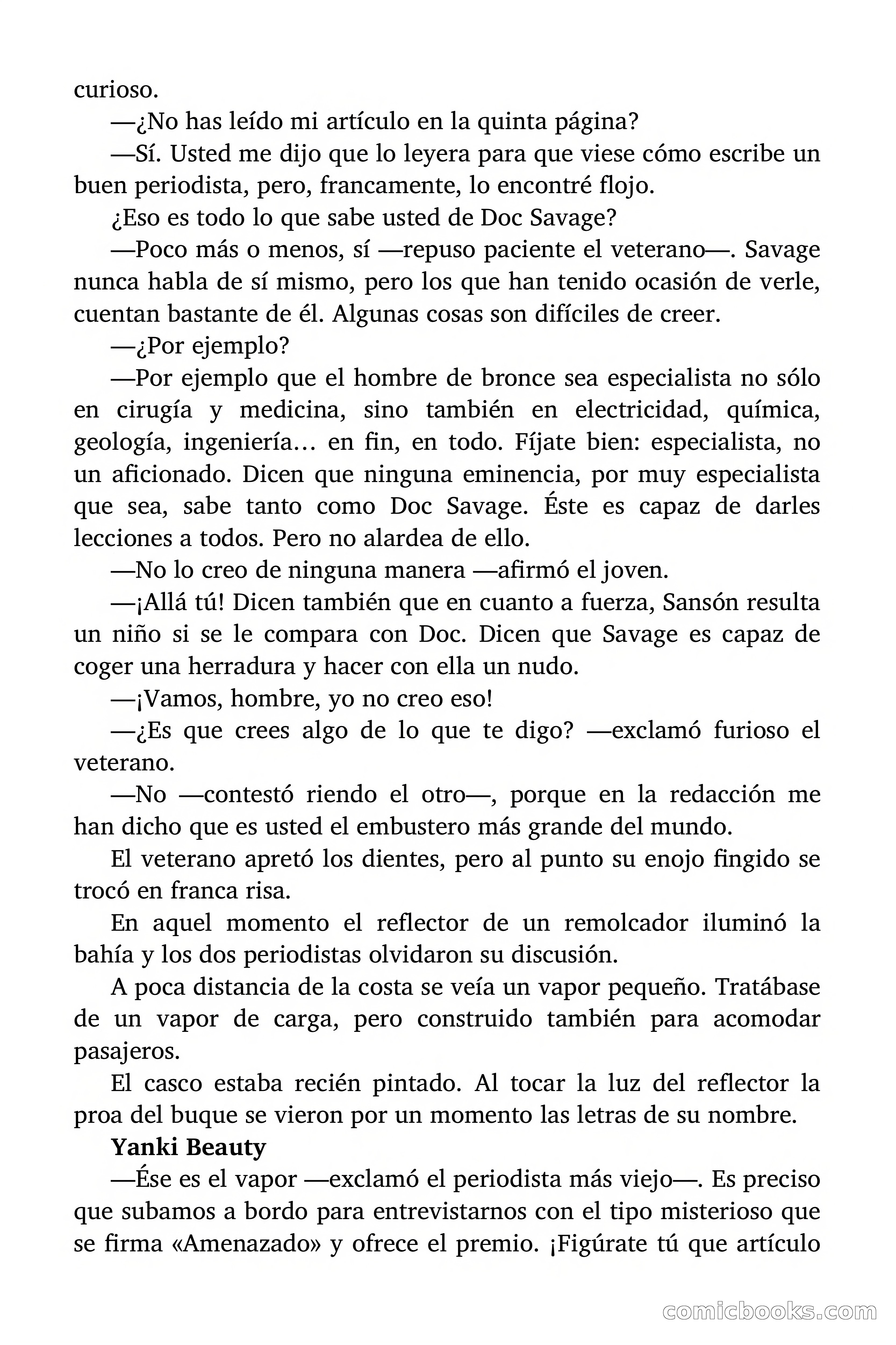 Doc Savage #7: $1,000,000 de recompensa — page 13 of 166