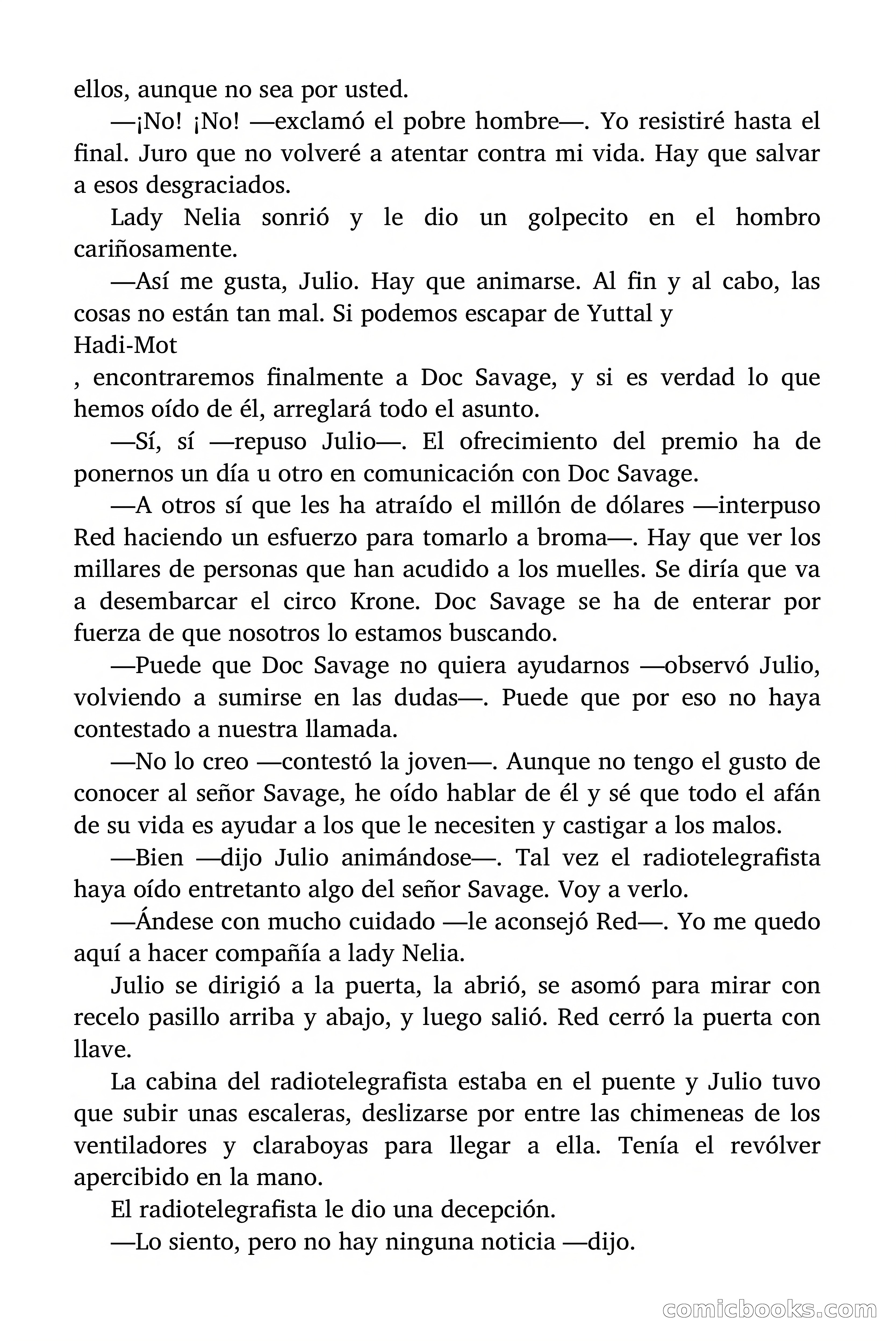 Doc Savage #7: $1,000,000 de recompensa — page 22 of 166