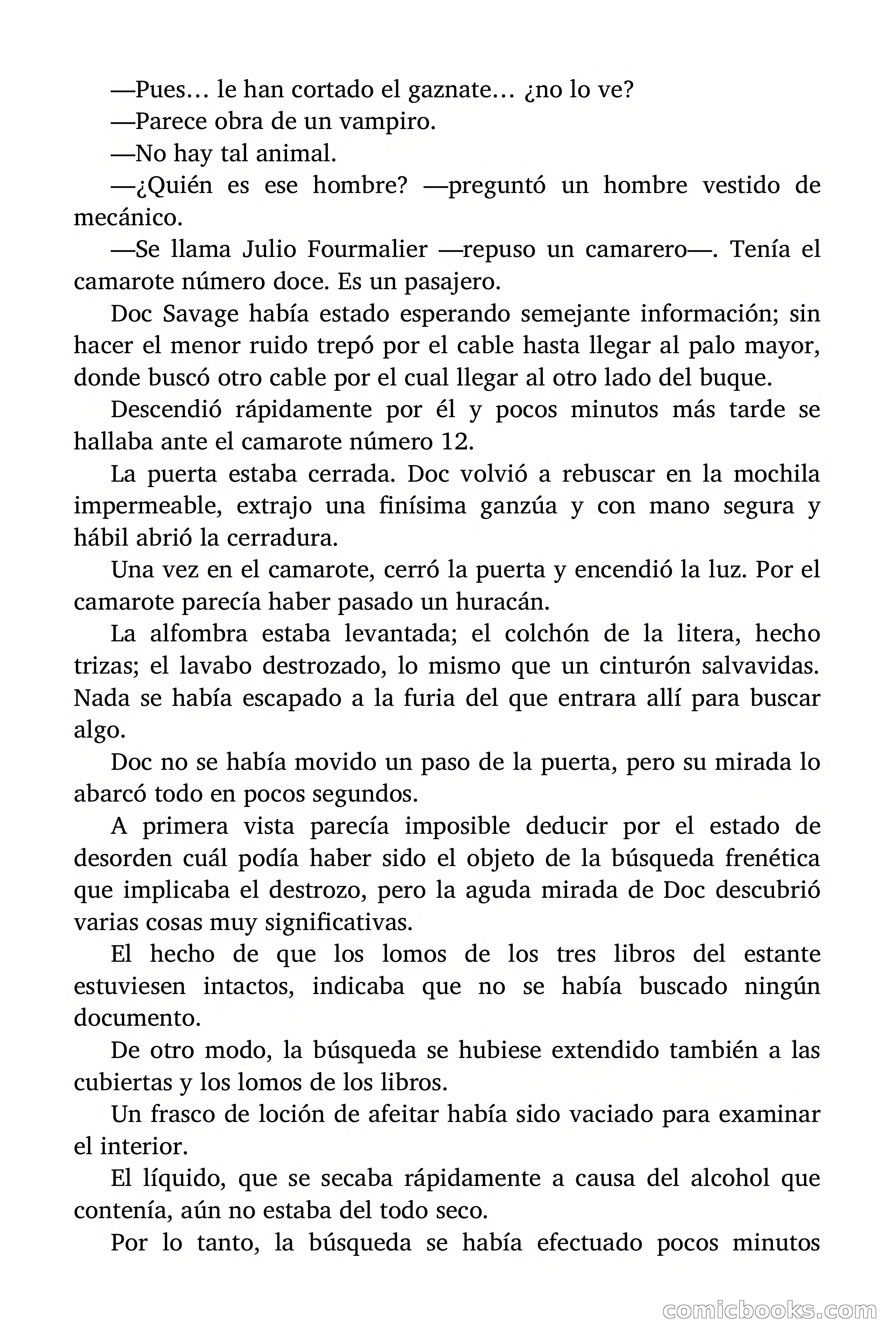 Doc Savage #7: $1,000,000 de recompensa — page 27 of 166