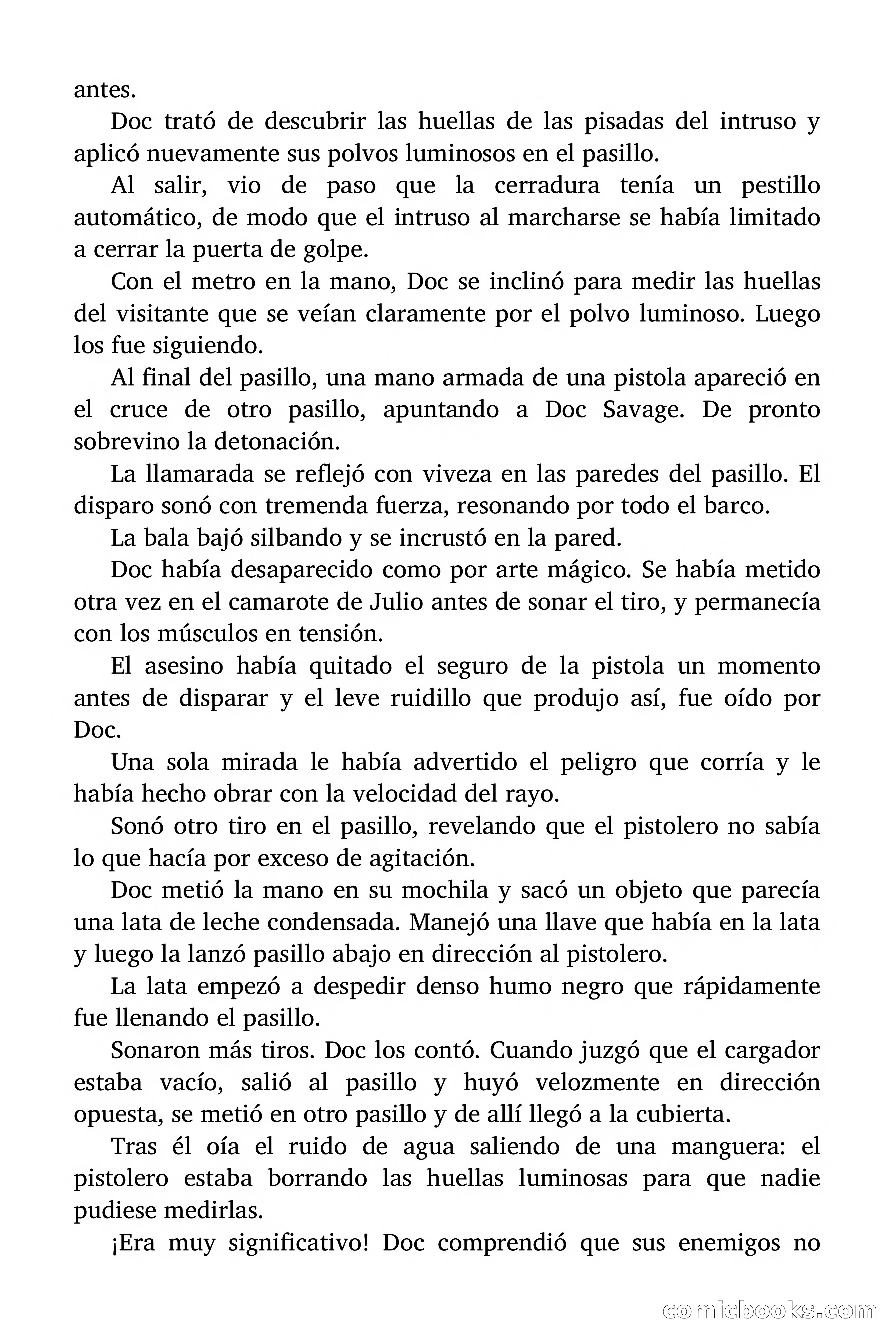 Doc Savage #7: $1,000,000 de recompensa — page 28 of 166
