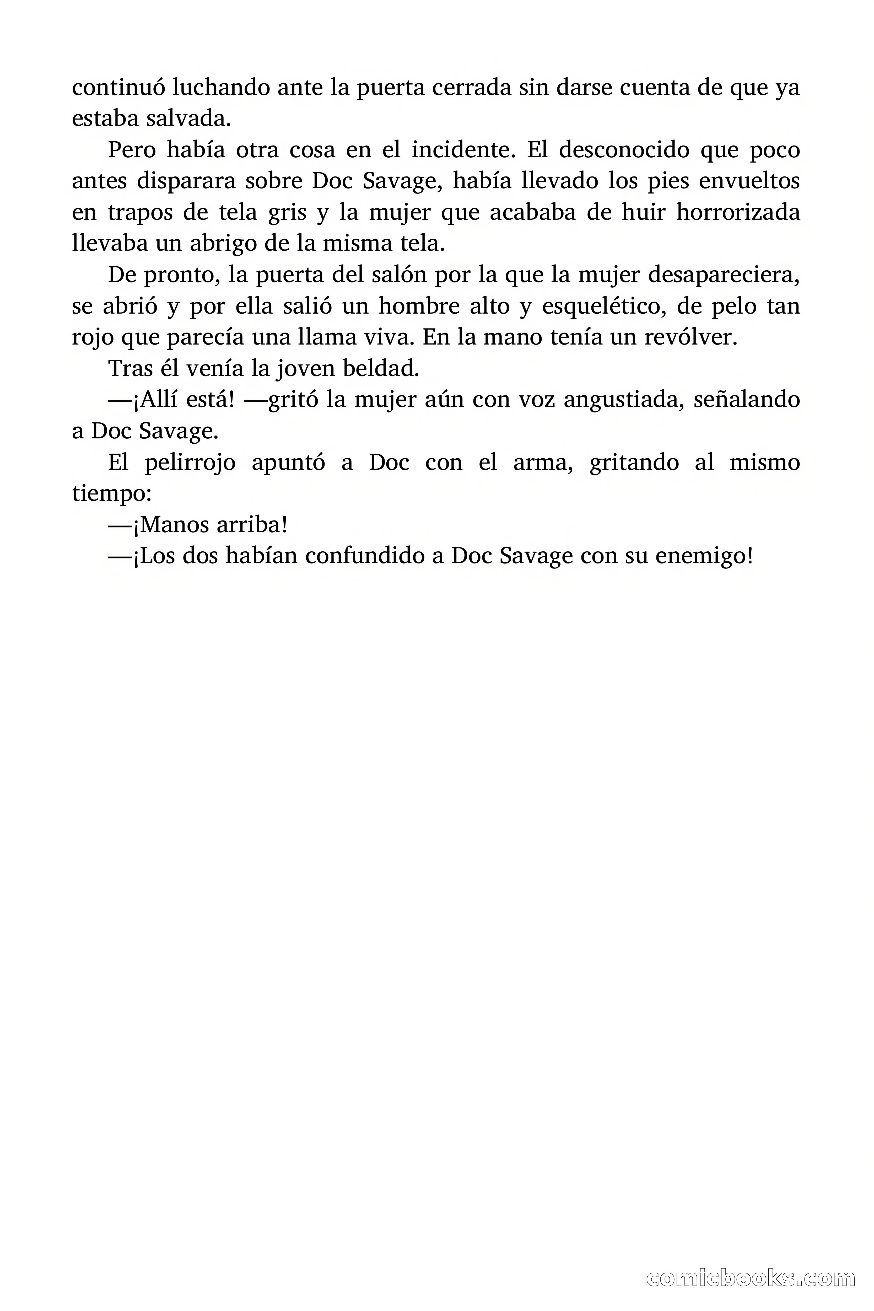 Doc Savage #7: $1,000,000 de recompensa — page 33 of 166