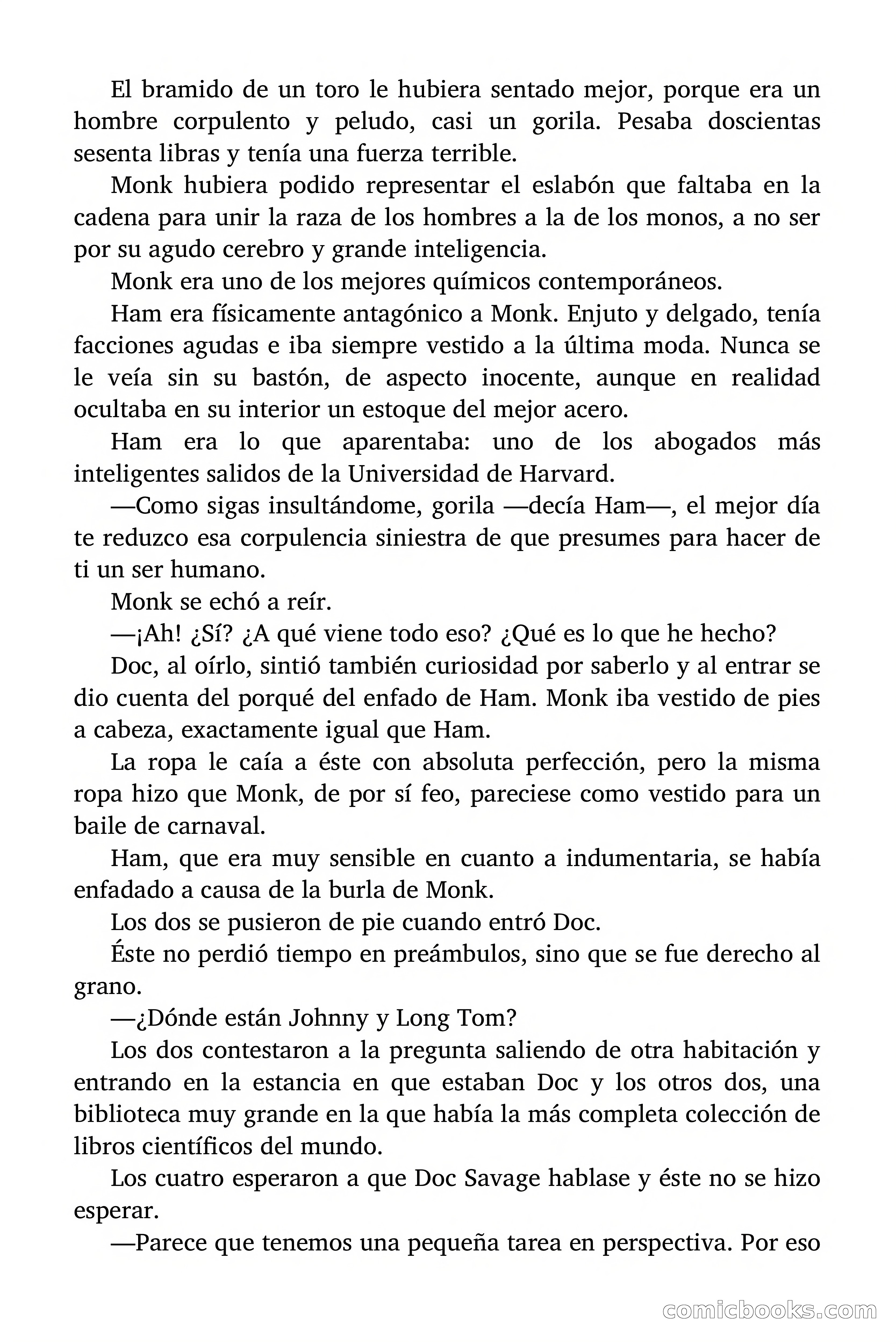 Doc Savage #7: $1,000,000 de recompensa — page 44 of 166
