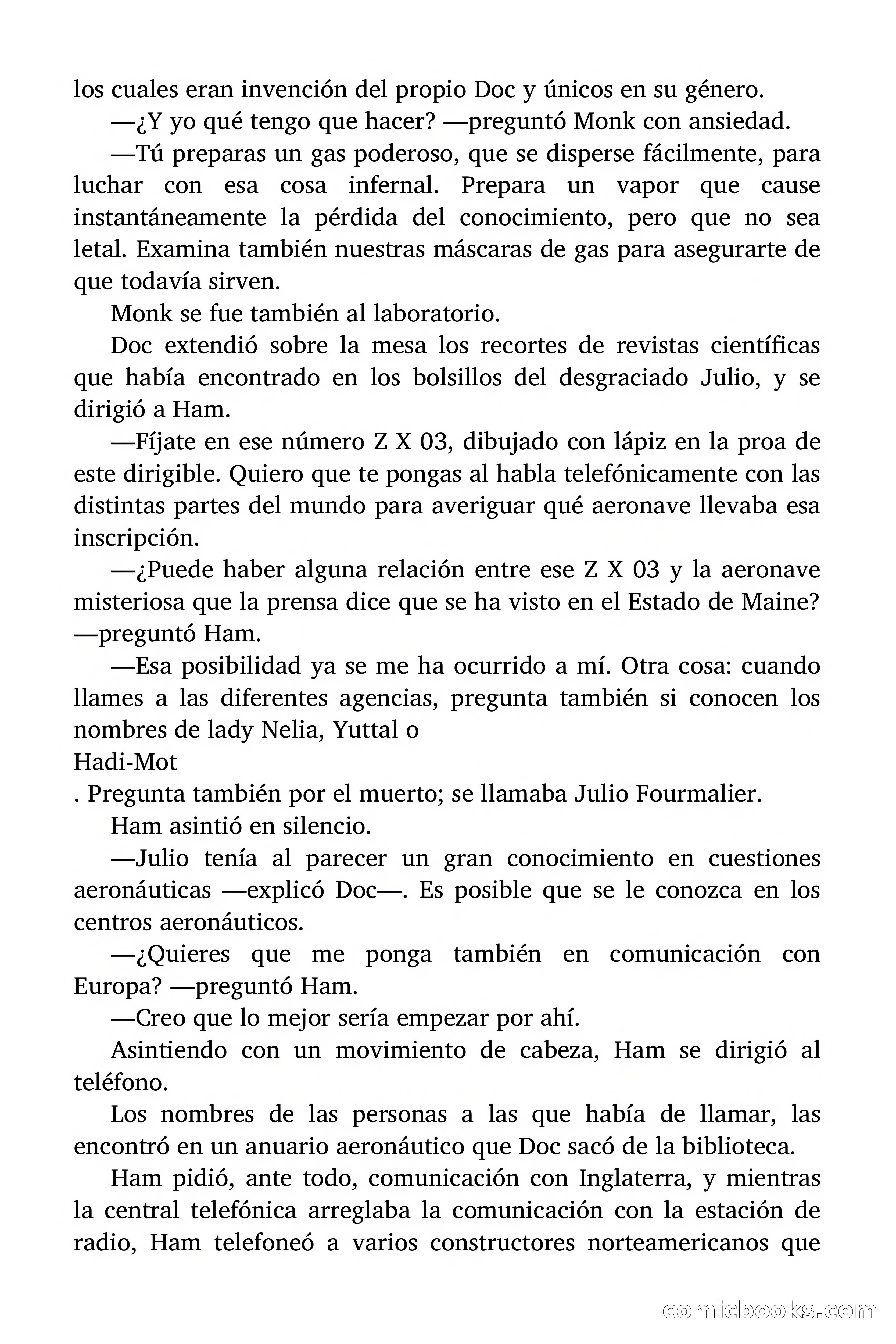 Doc Savage #7: $1,000,000 de recompensa — page 46 of 166