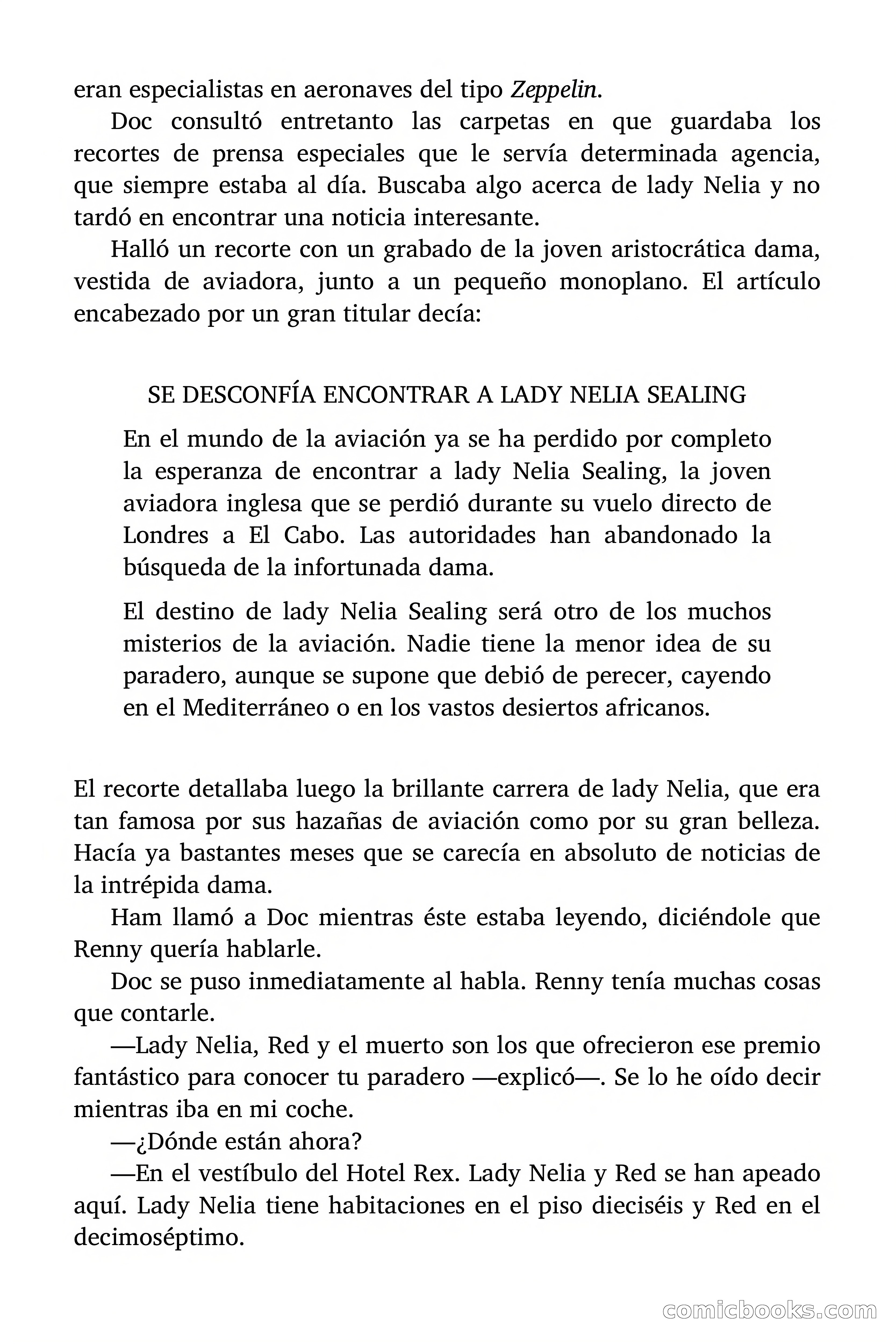 Doc Savage #7: $1,000,000 de recompensa — page 47 of 166