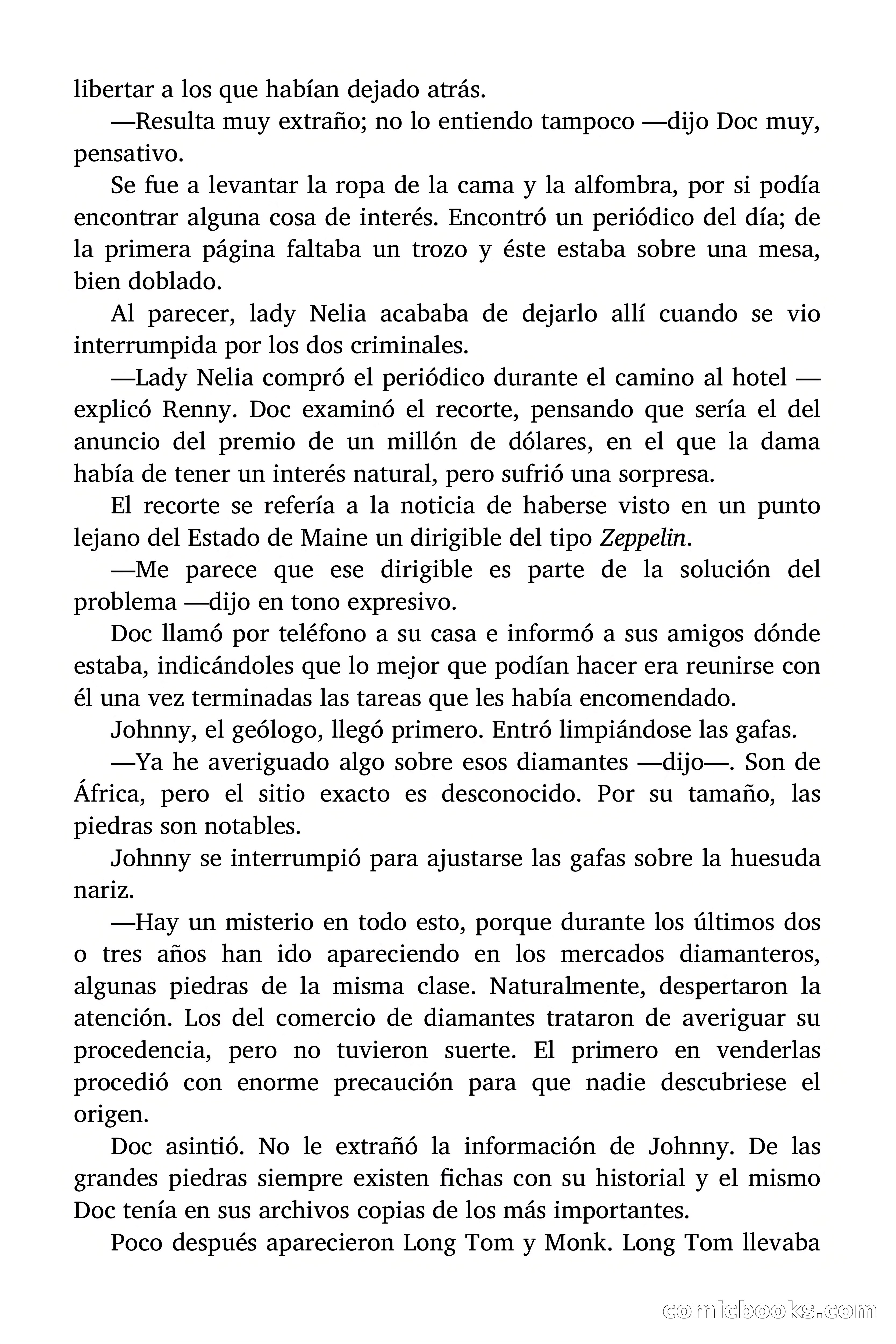 Doc Savage #7: $1,000,000 de recompensa — page 54 of 166
