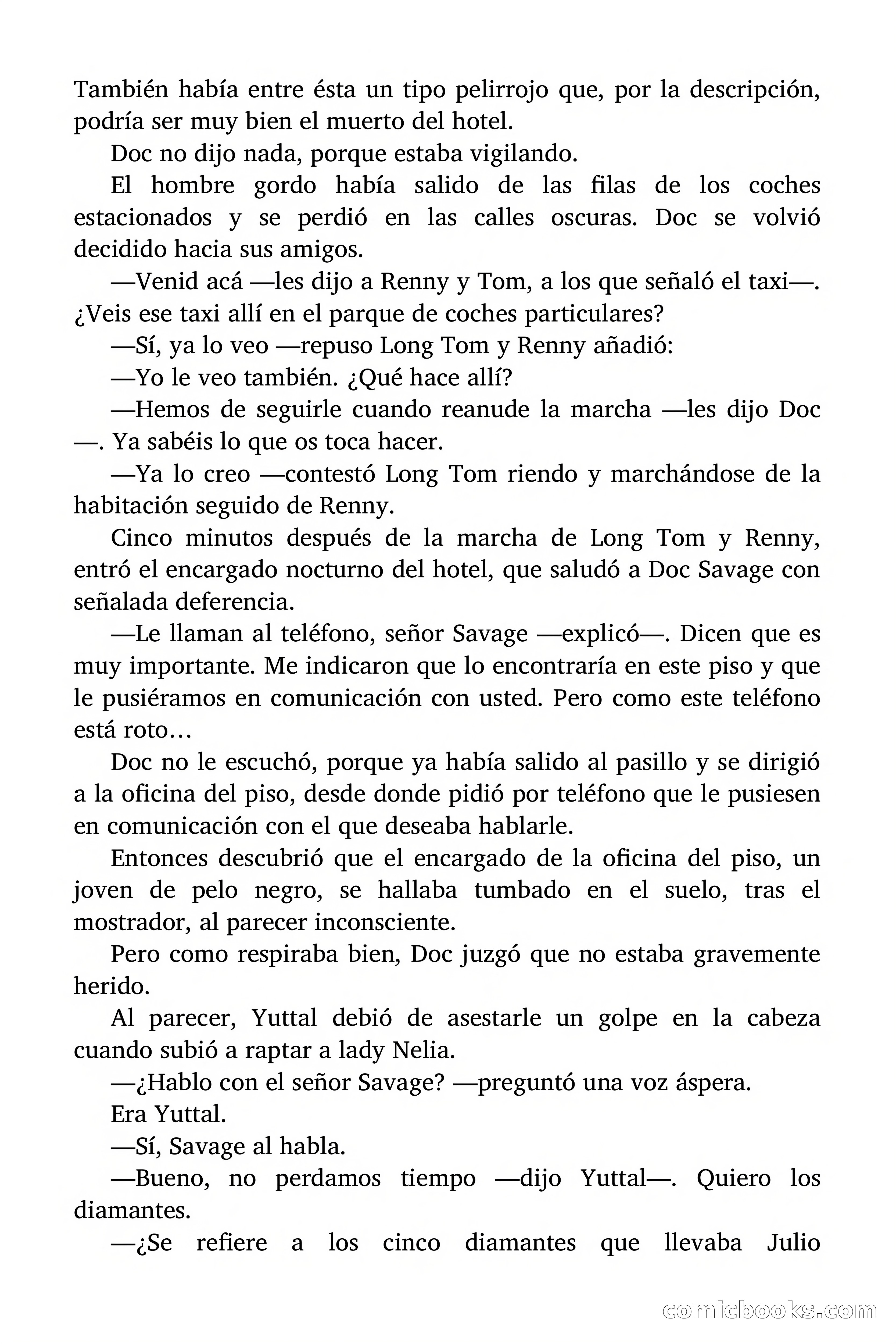 Doc Savage #7: $1,000,000 de recompensa — page 57 of 166