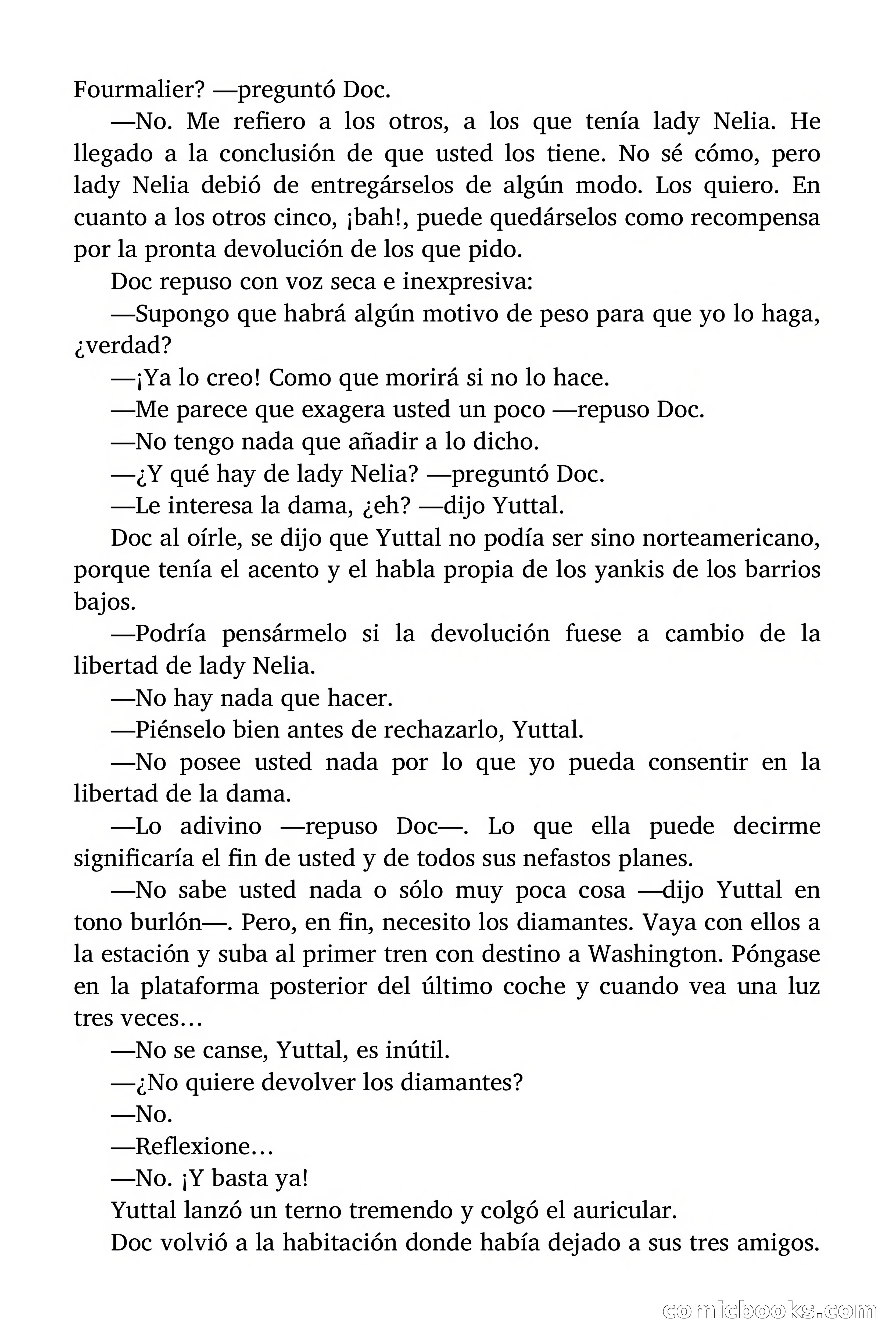 Doc Savage #7: $1,000,000 de recompensa — page 58 of 166