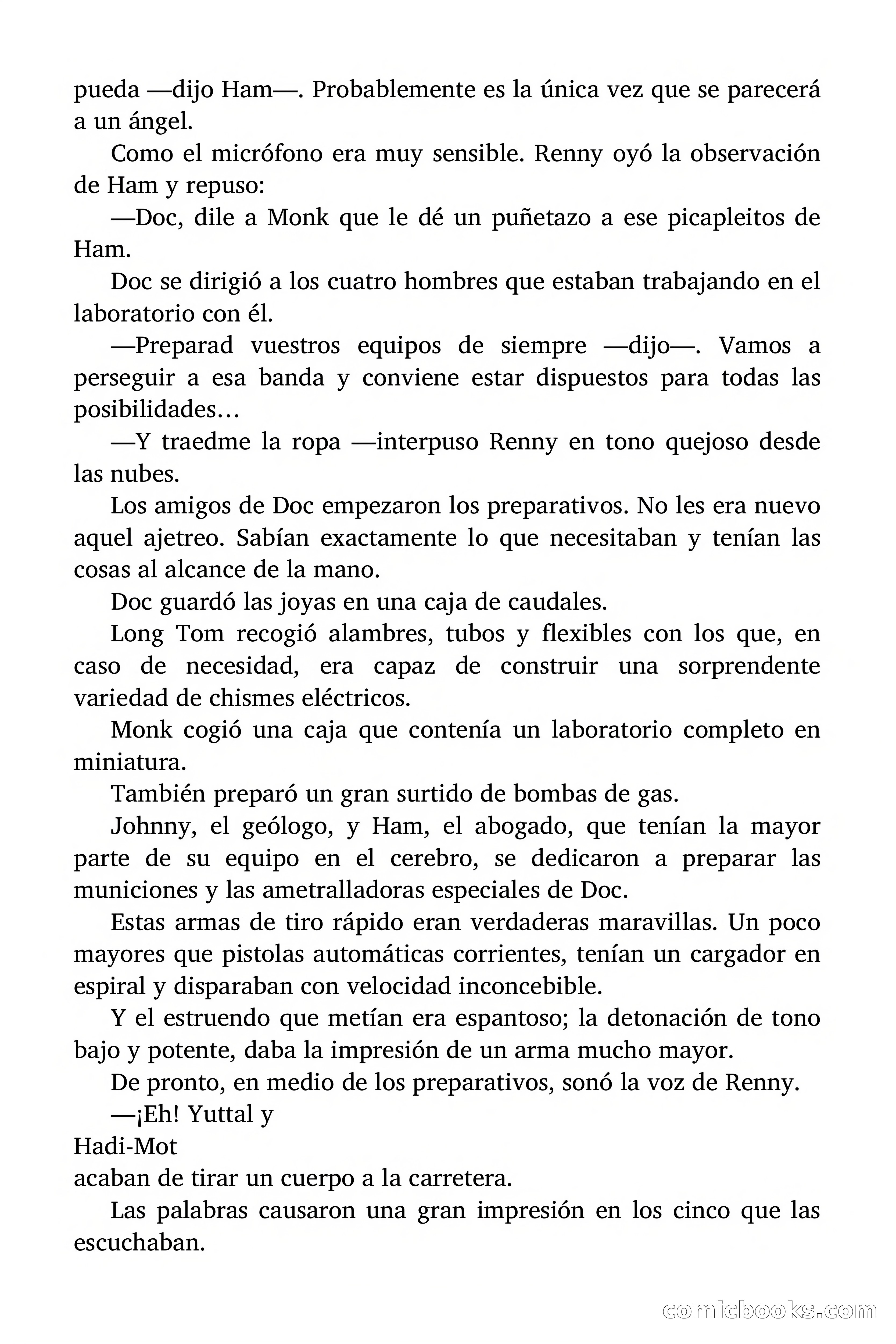 Doc Savage #7: $1,000,000 de recompensa — page 63 of 166