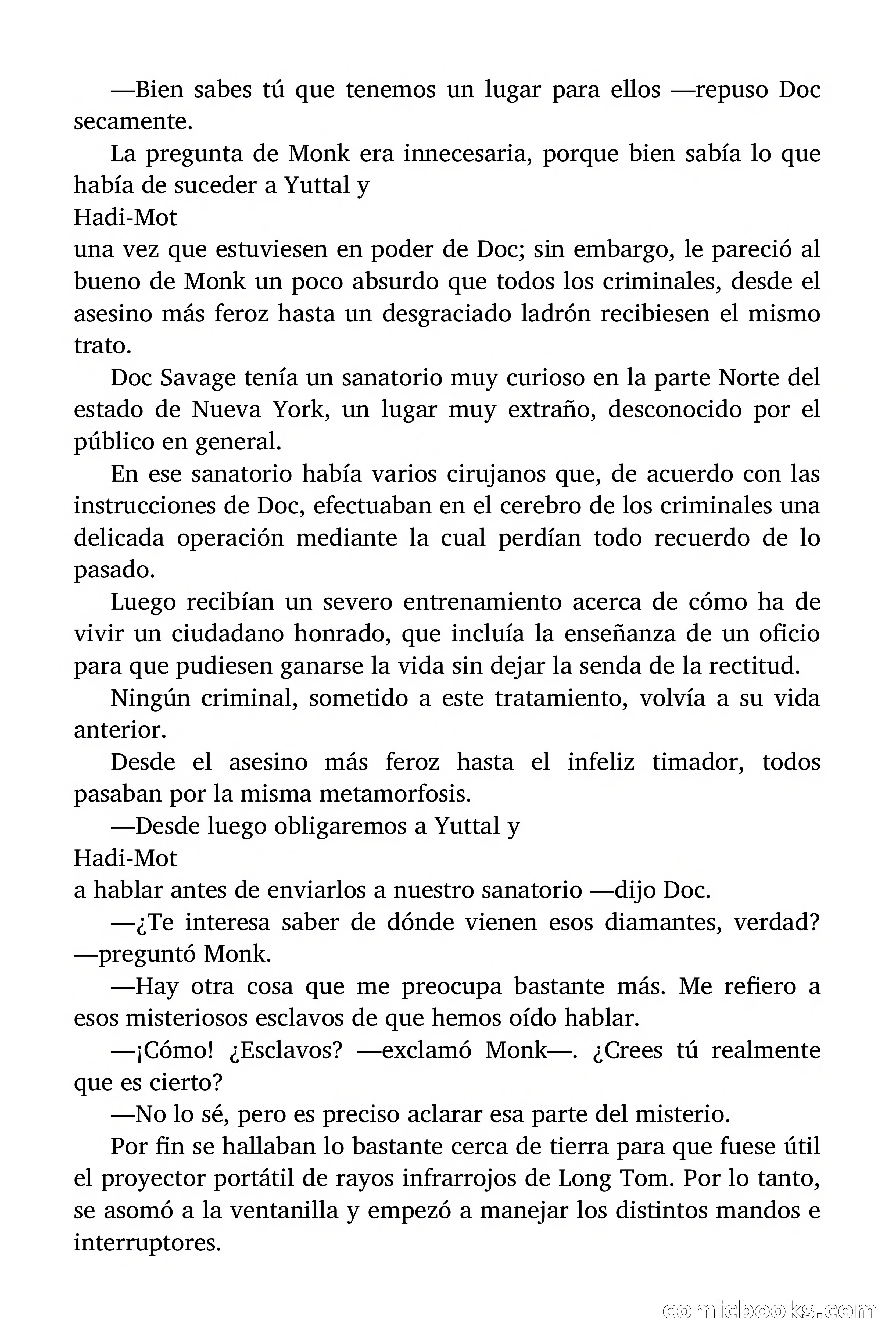 Doc Savage #7: $1,000,000 de recompensa — page 69 of 166