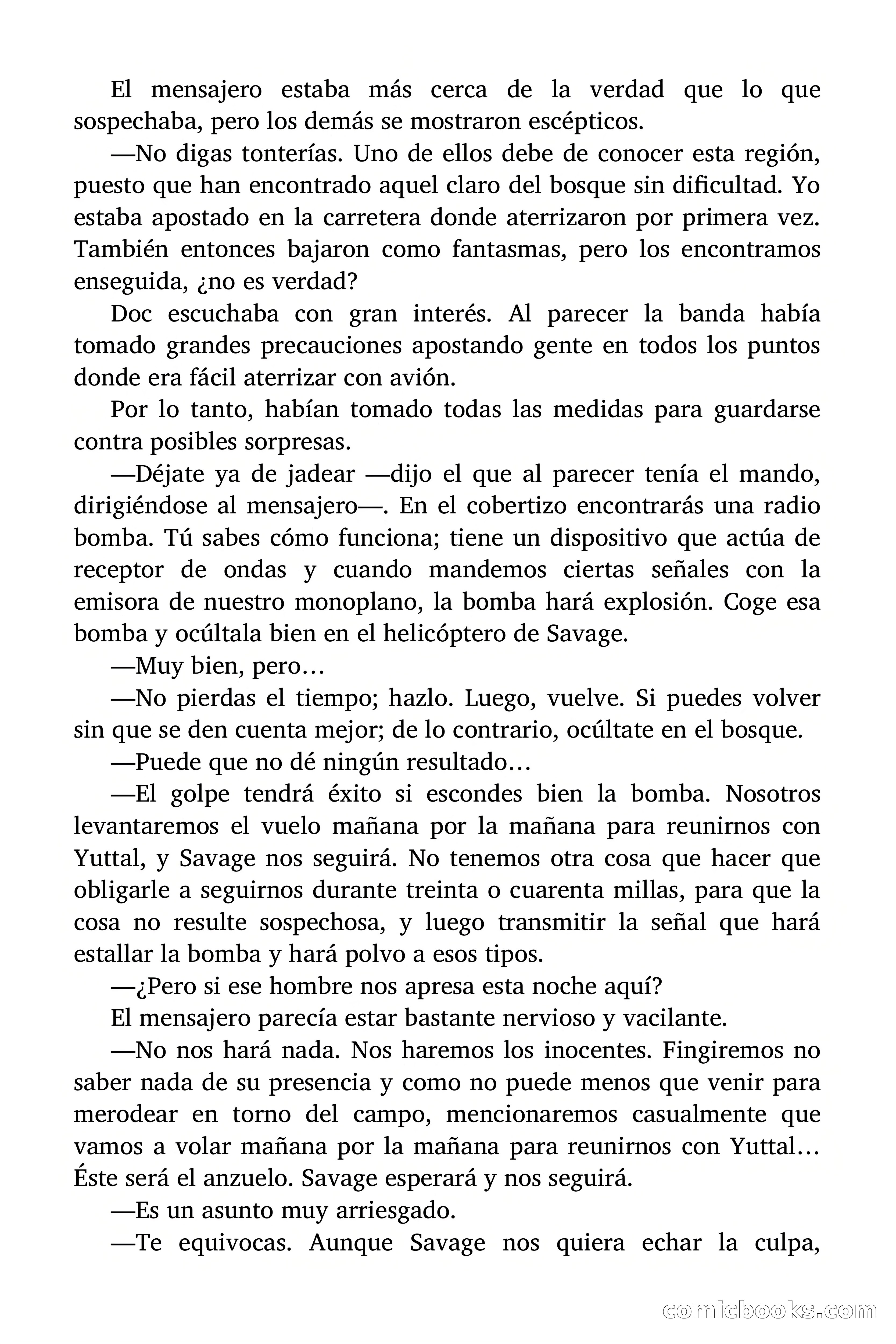 Doc Savage #7: $1,000,000 de recompensa — page 76 of 166