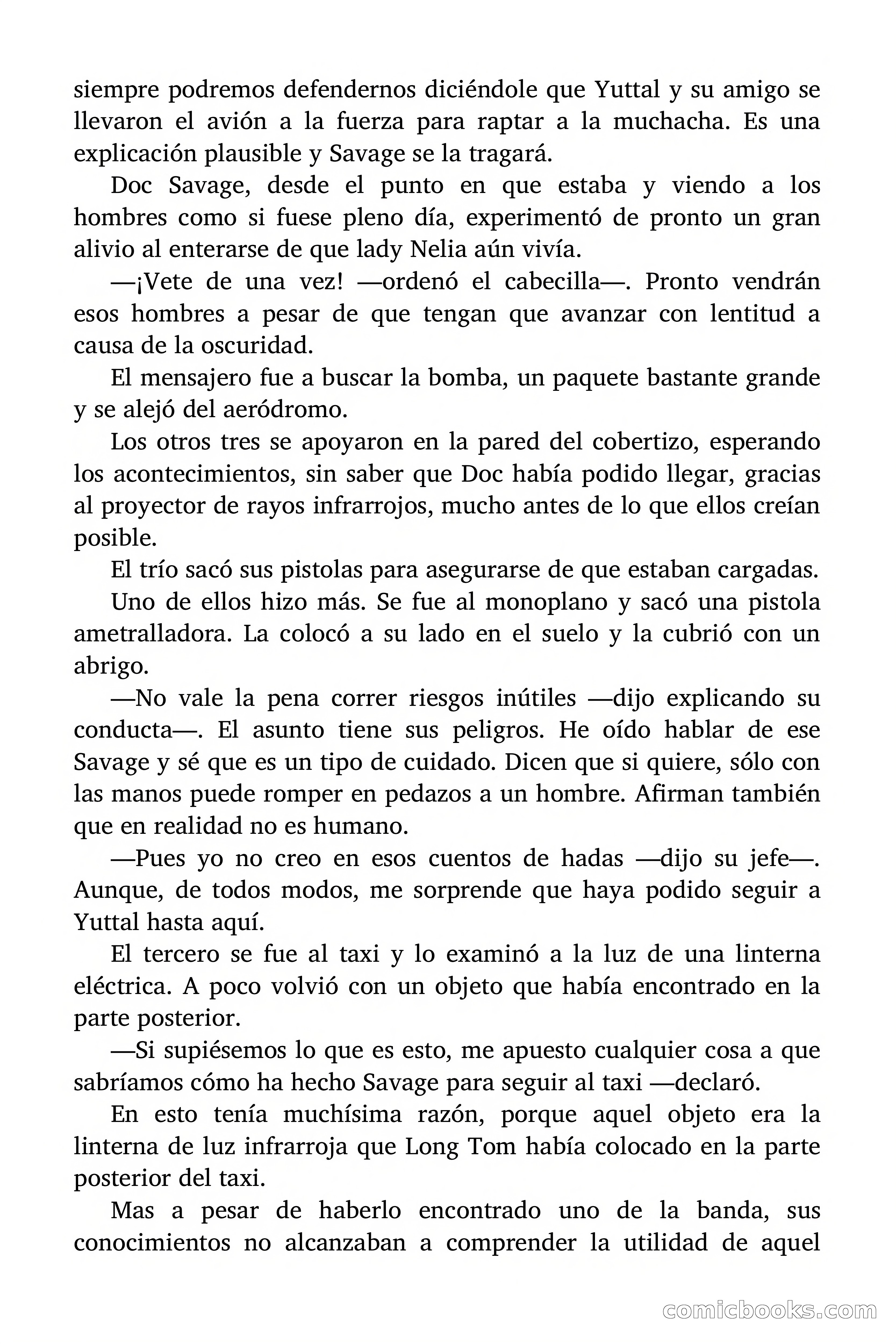 Doc Savage #7: $1,000,000 de recompensa — page 77 of 166