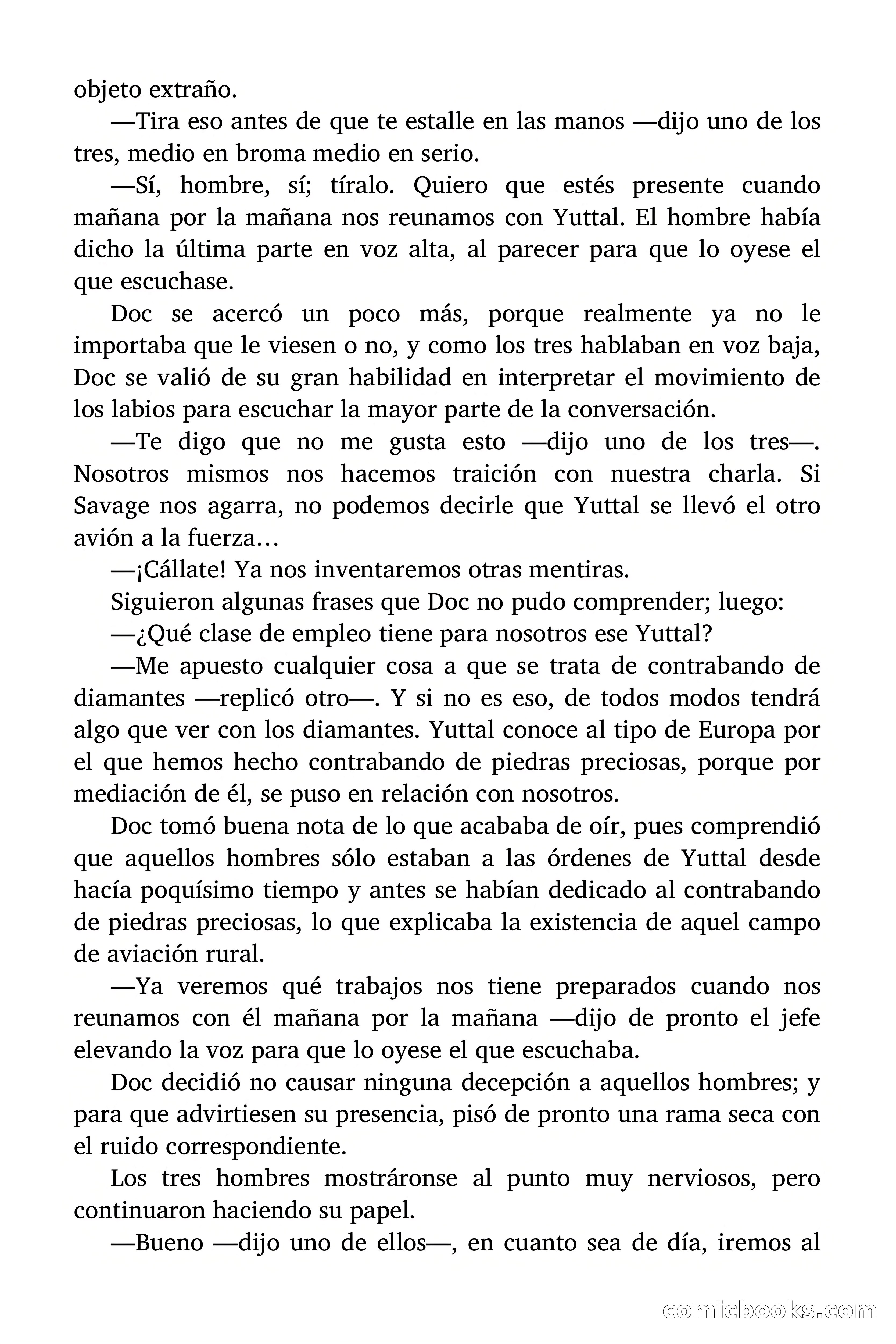 Doc Savage #7: $1,000,000 de recompensa — page 78 of 166