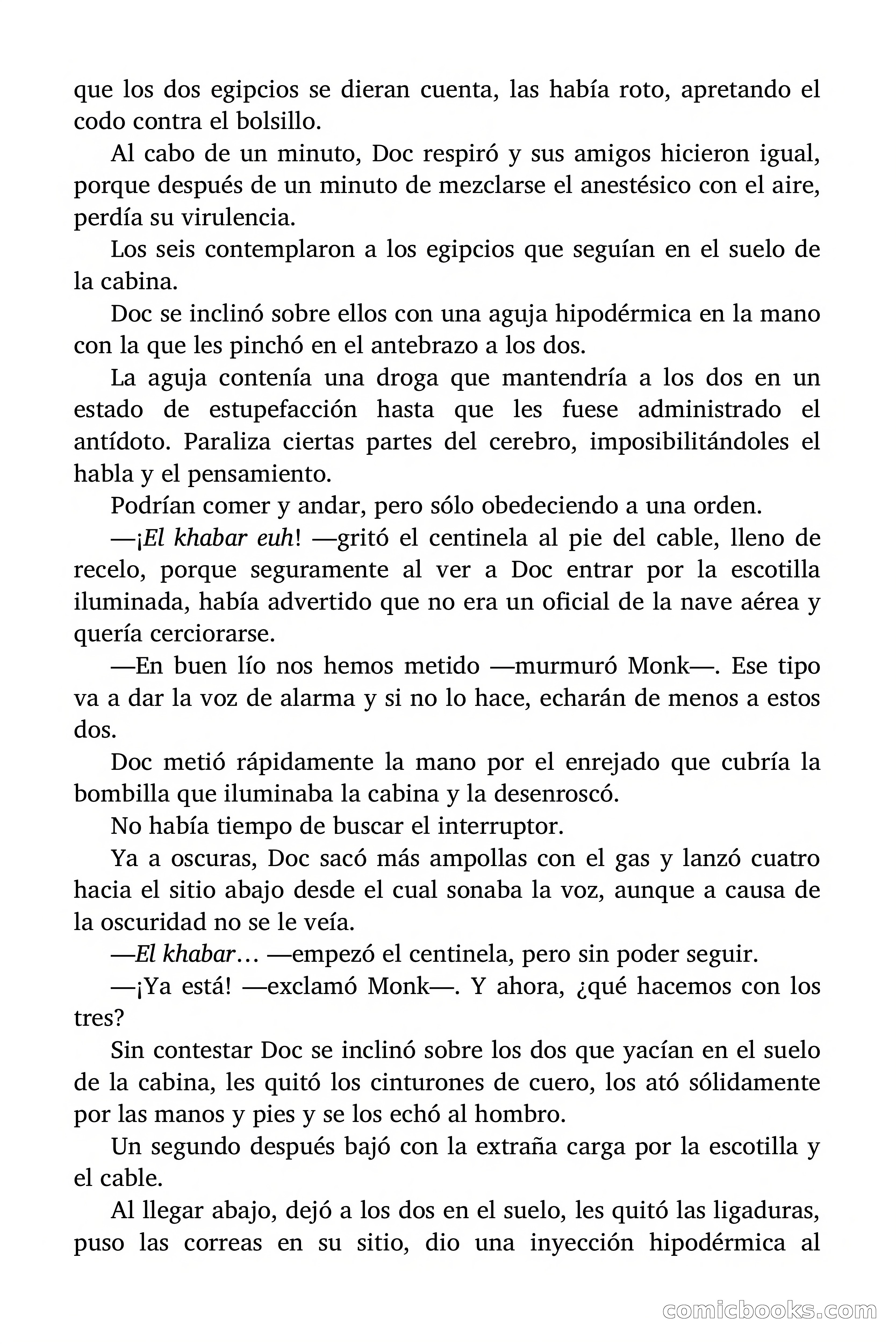 Doc Savage #7: $1,000,000 de recompensa — page 92 of 166