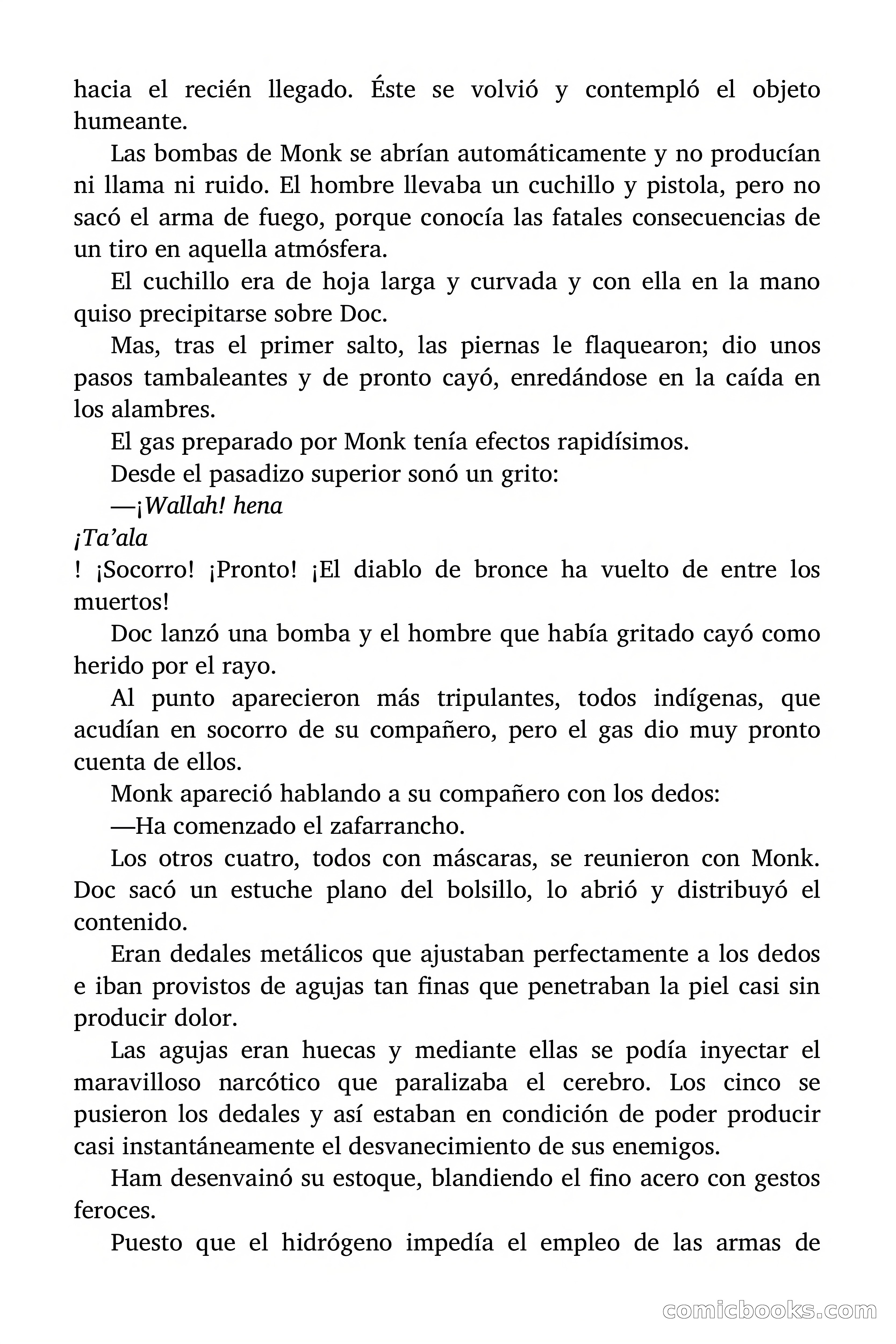 Doc Savage #7: $1,000,000 de recompensa — page 98 of 166