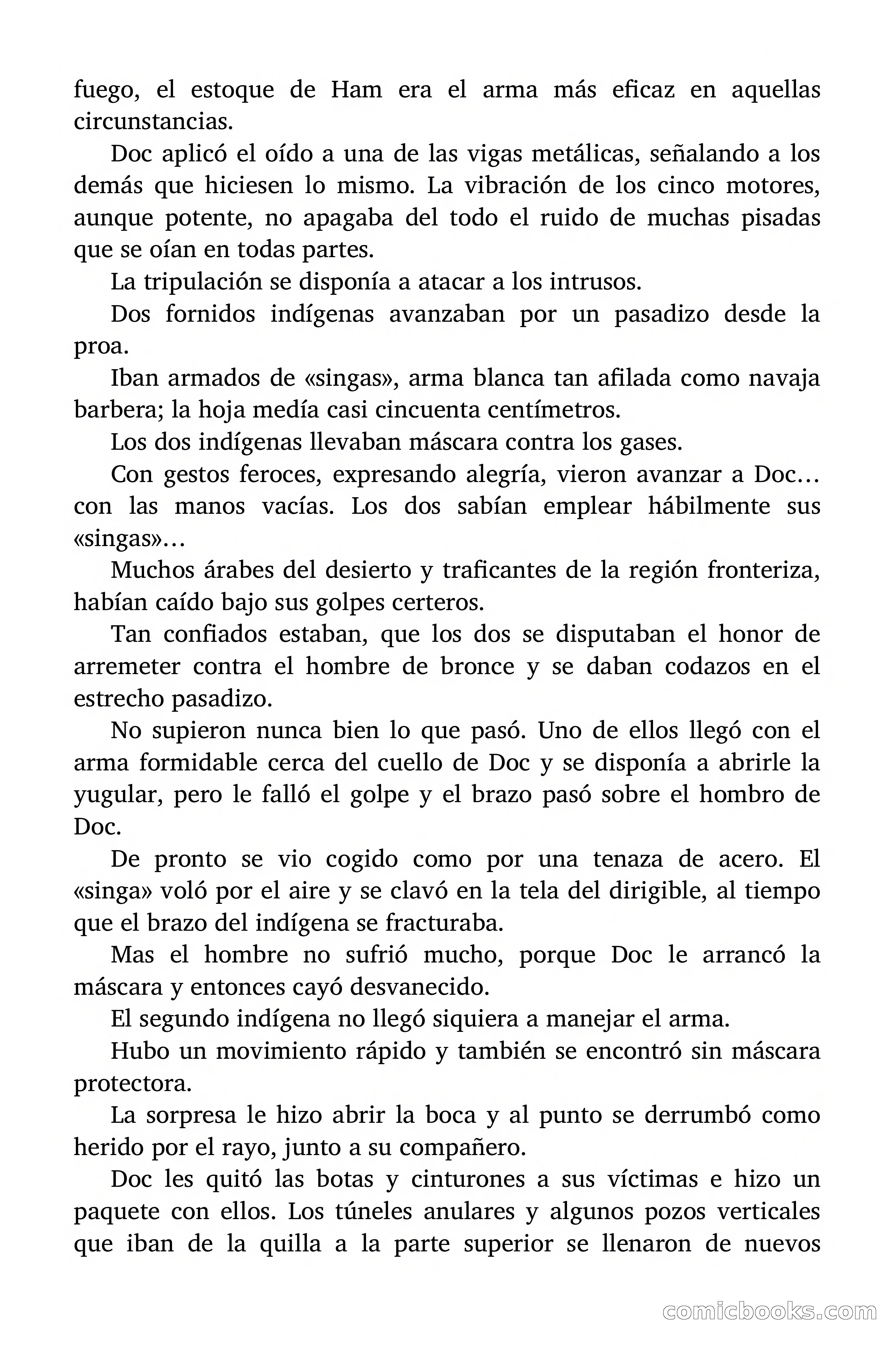 Doc Savage #7: $1,000,000 de recompensa — page 99 of 166