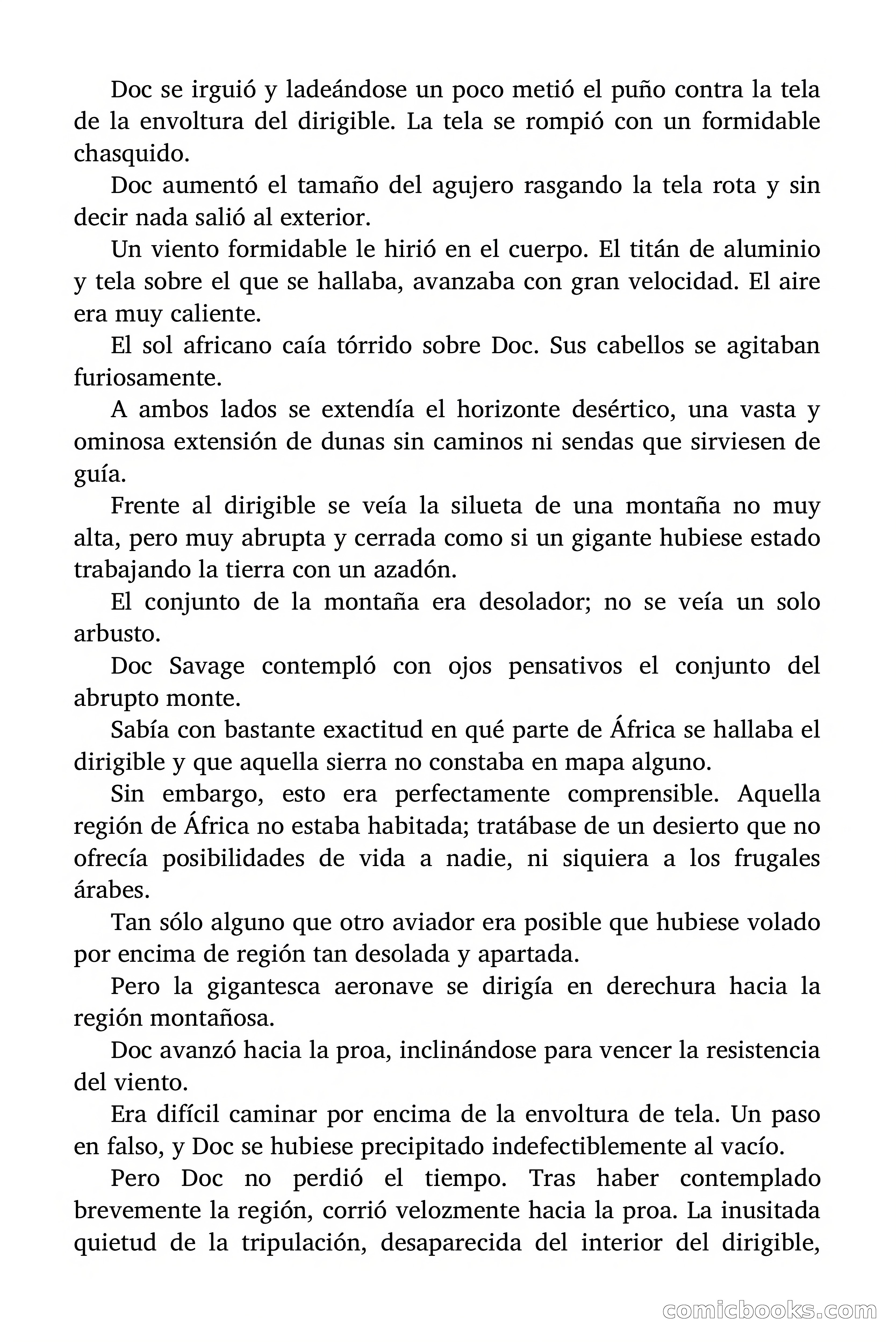 Doc Savage #7: $1,000,000 de recompensa — page 107 of 166