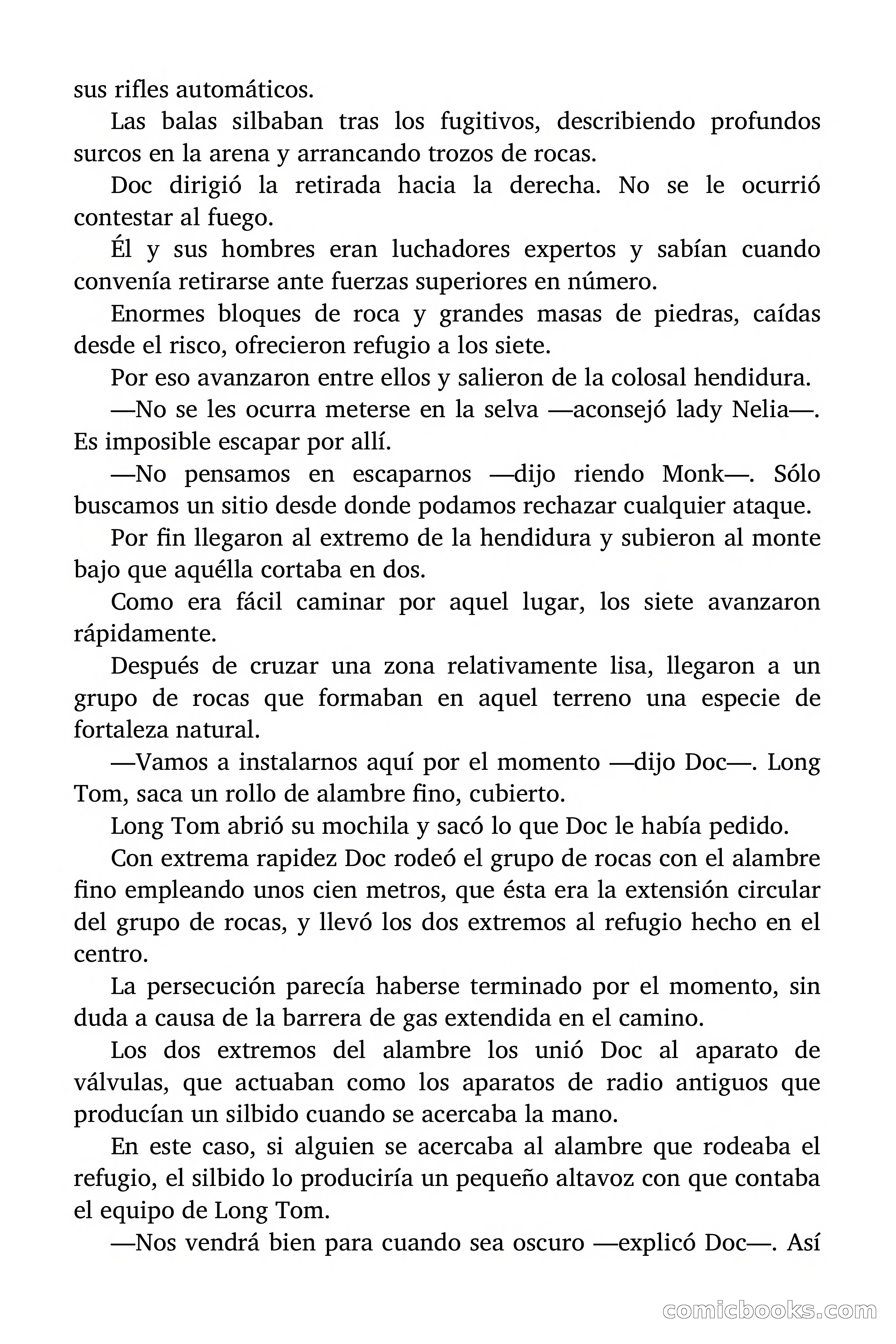 Doc Savage #7: $1,000,000 de recompensa — page 119 of 166