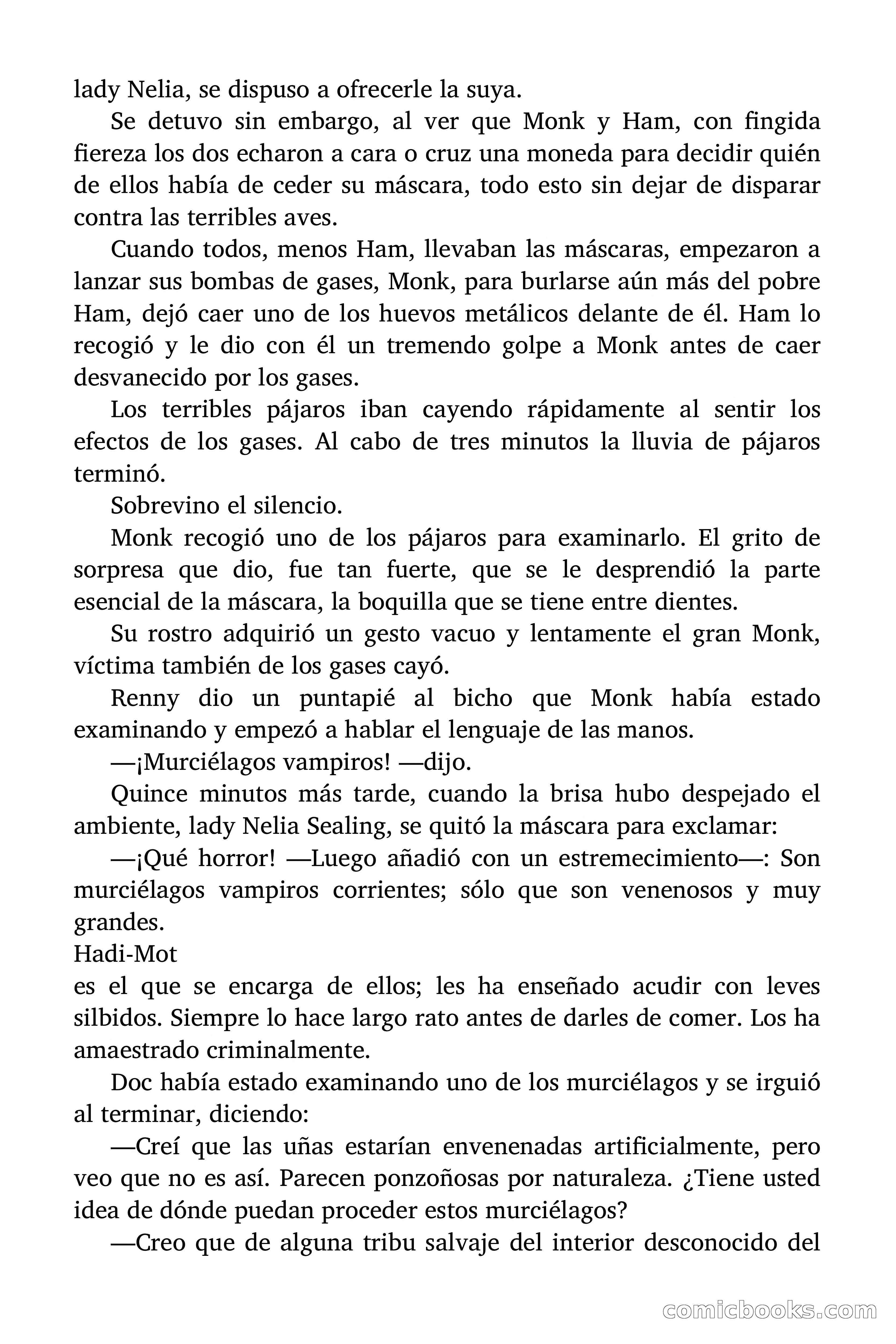 Doc Savage #7: $1,000,000 de recompensa — page 127 of 166