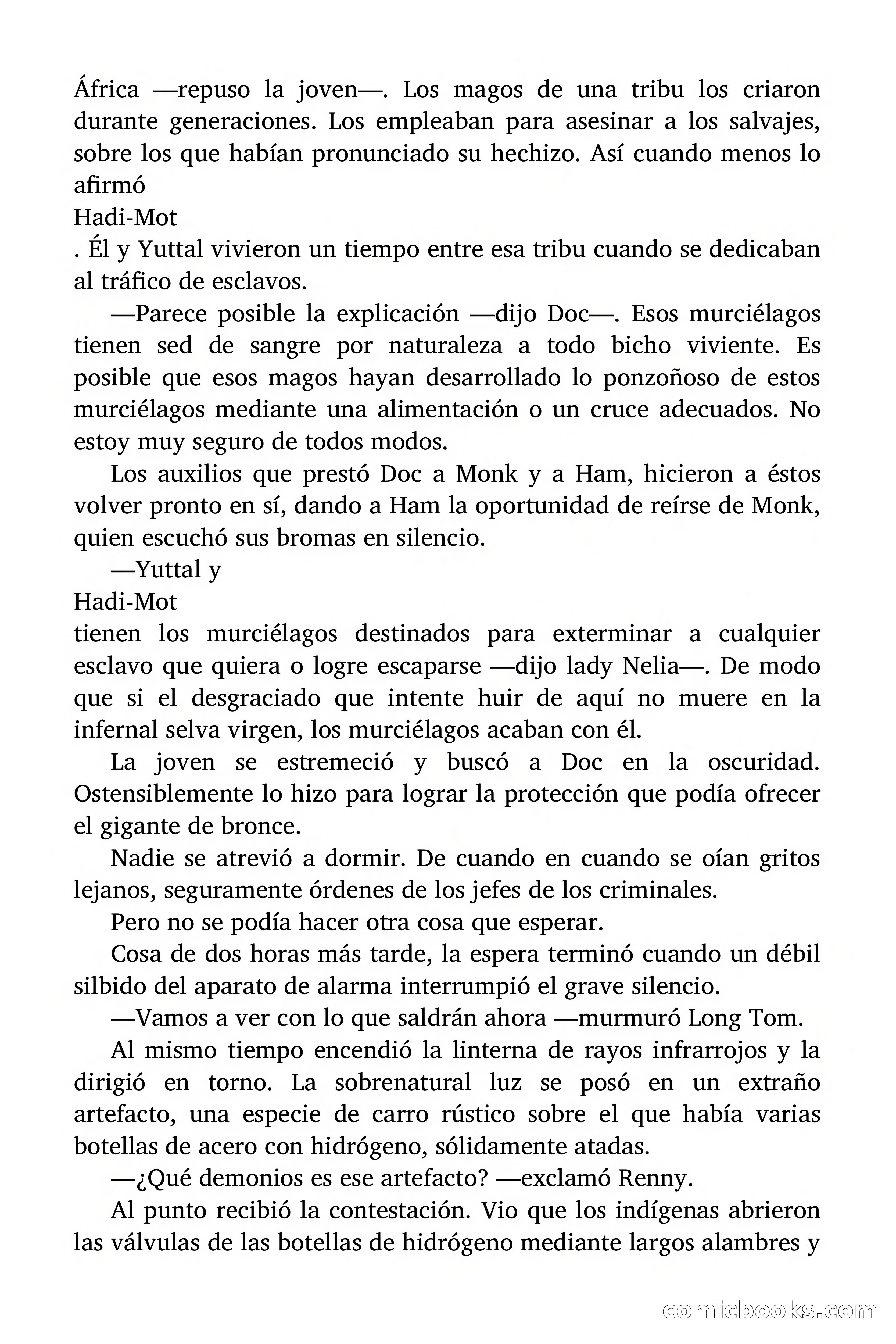 Doc Savage #7: $1,000,000 de recompensa — page 128 of 166