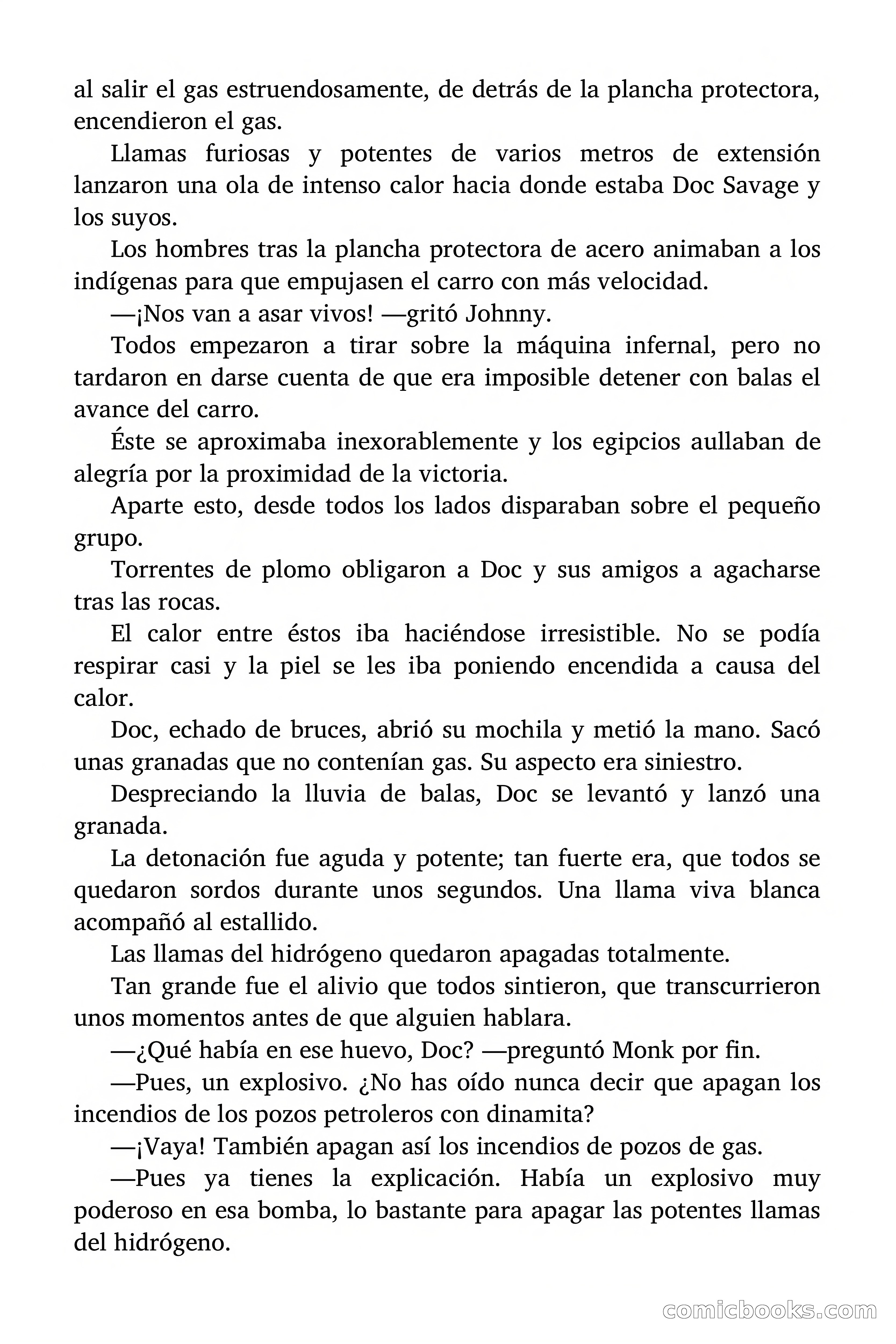 Doc Savage #7: $1,000,000 de recompensa — page 129 of 166