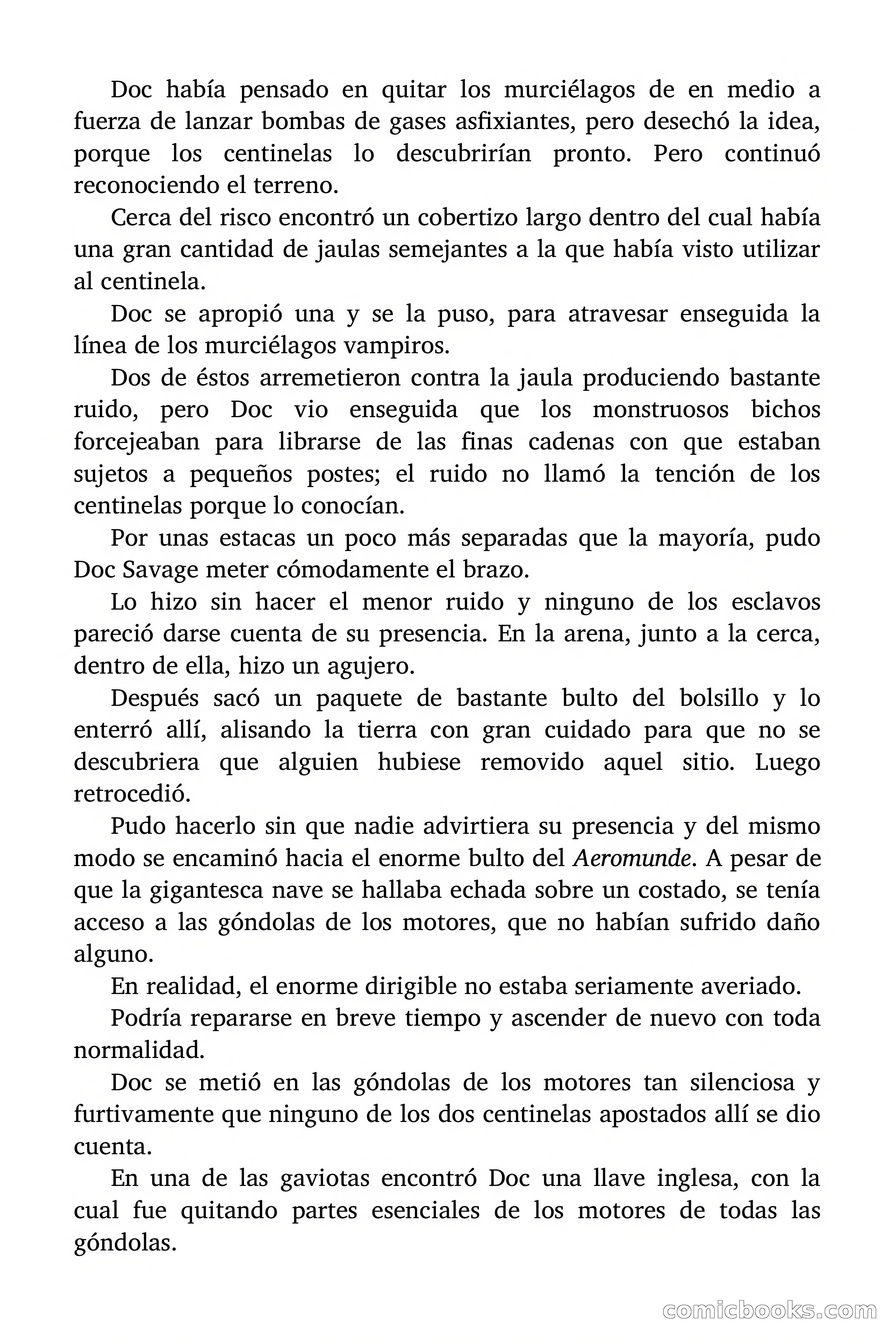 Doc Savage #7: $1,000,000 de recompensa — page 132 of 166