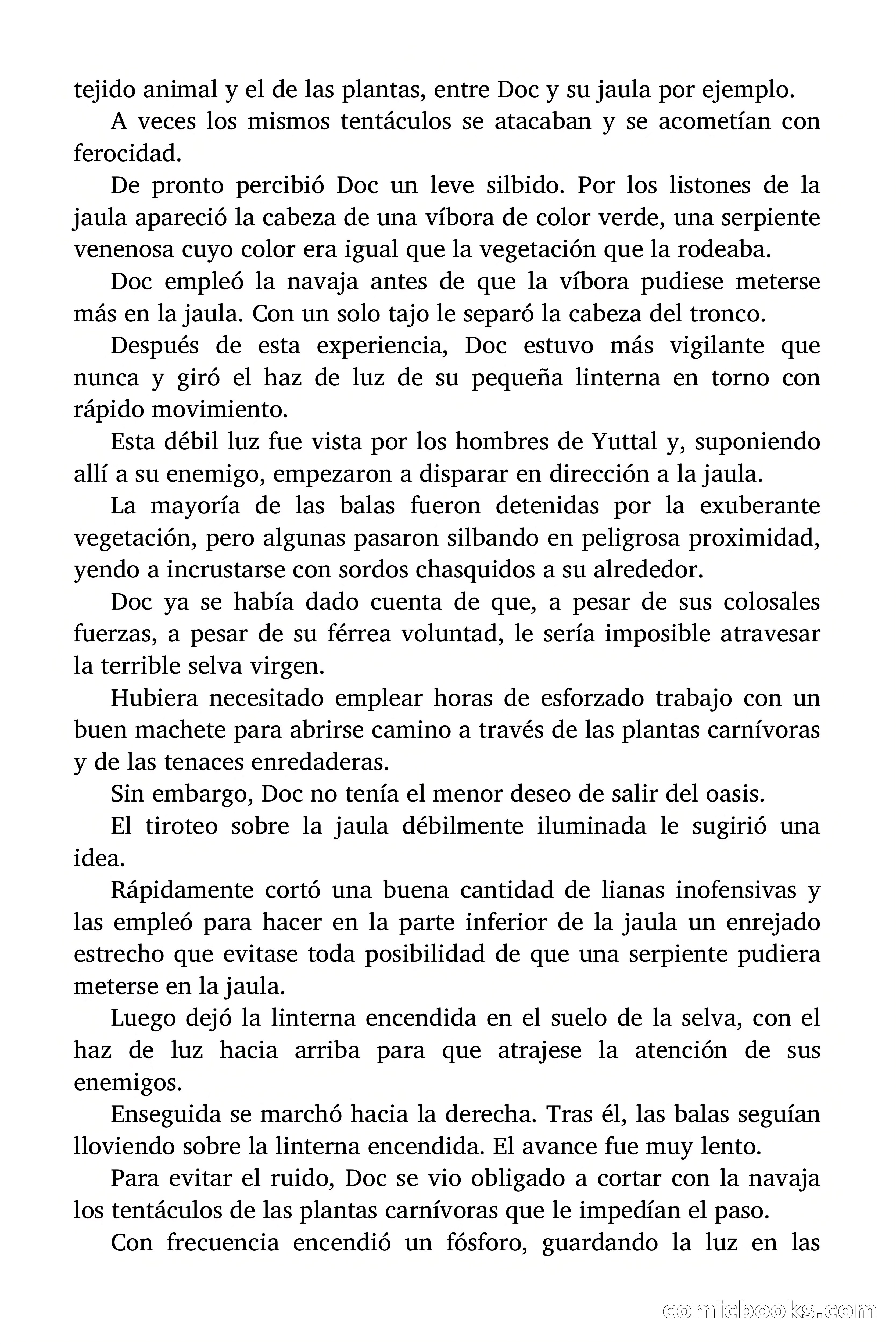 Doc Savage #7: $1,000,000 de recompensa — page 136 of 166