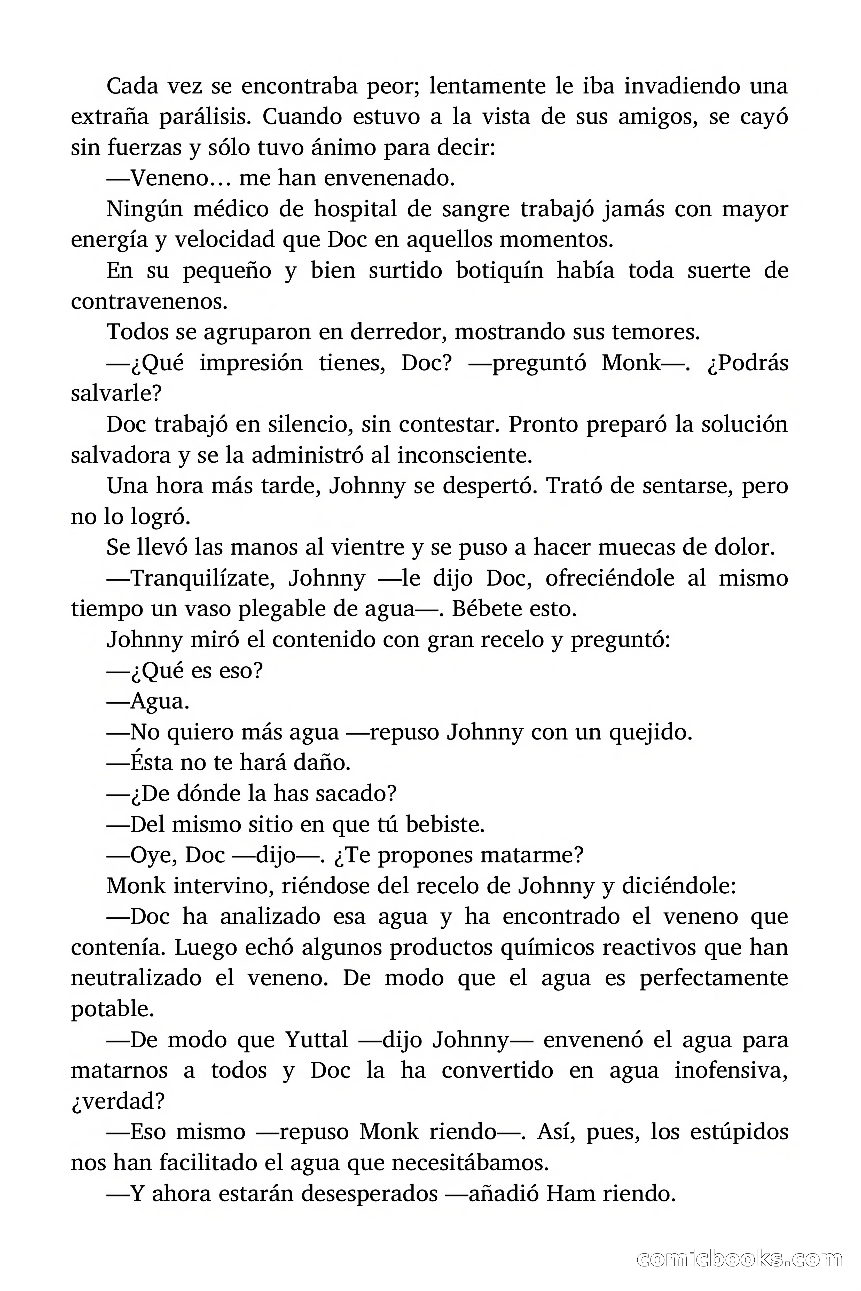 Doc Savage #7: $1,000,000 de recompensa — page 139 of 166