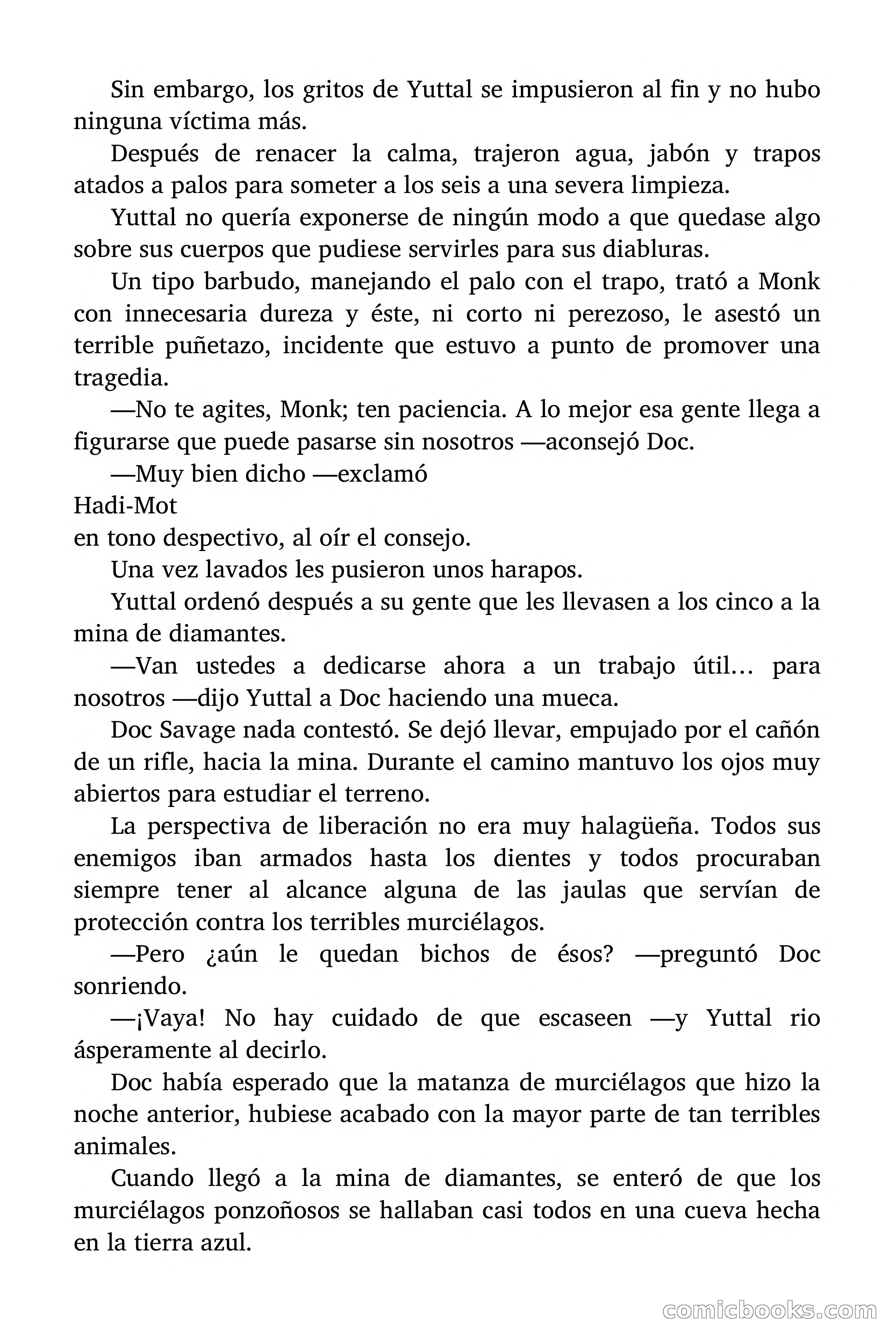 Doc Savage #7: $1,000,000 de recompensa — page 145 of 166