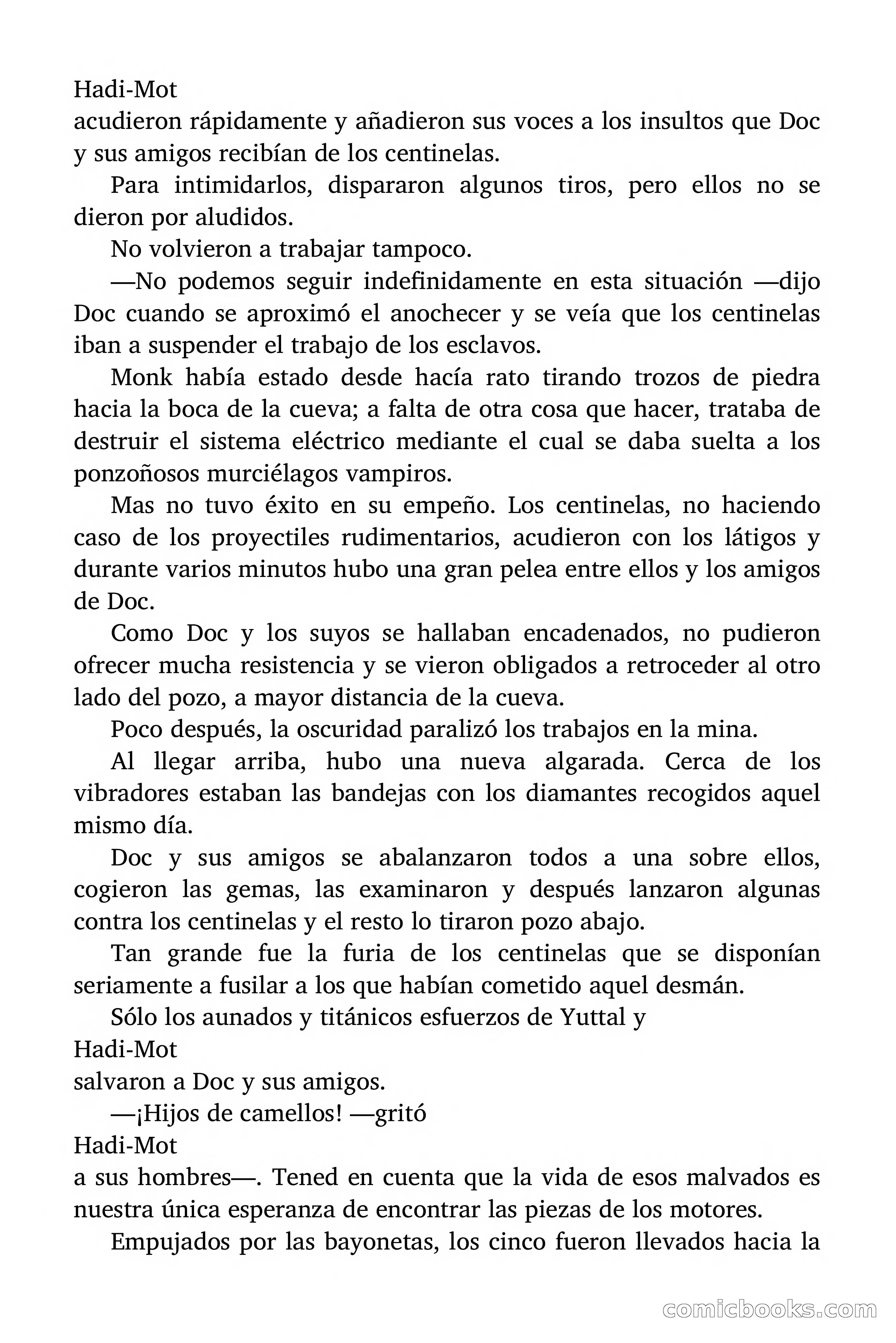Doc Savage #7: $1,000,000 de recompensa — page 148 of 166