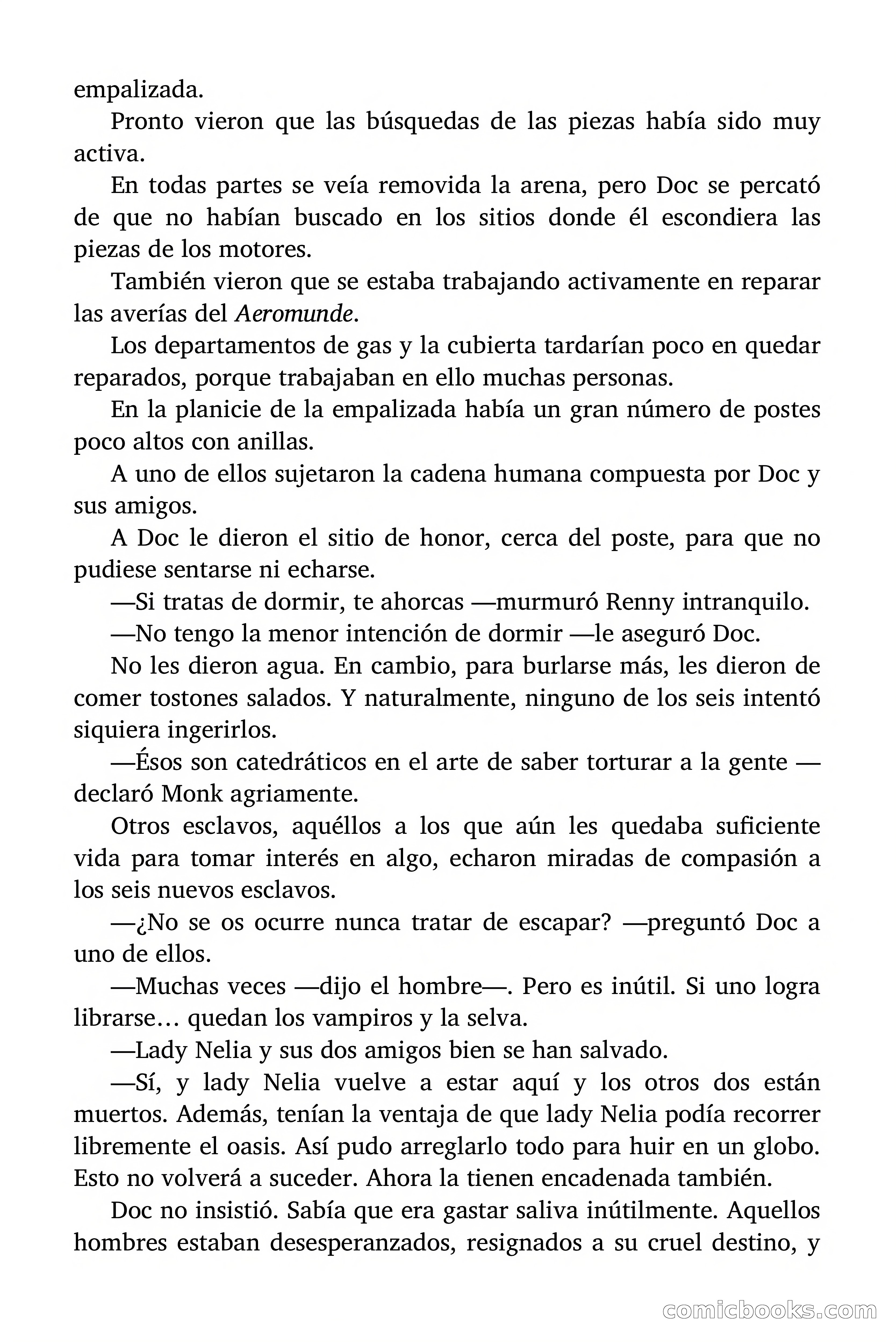 Doc Savage #7: $1,000,000 de recompensa — page 149 of 166