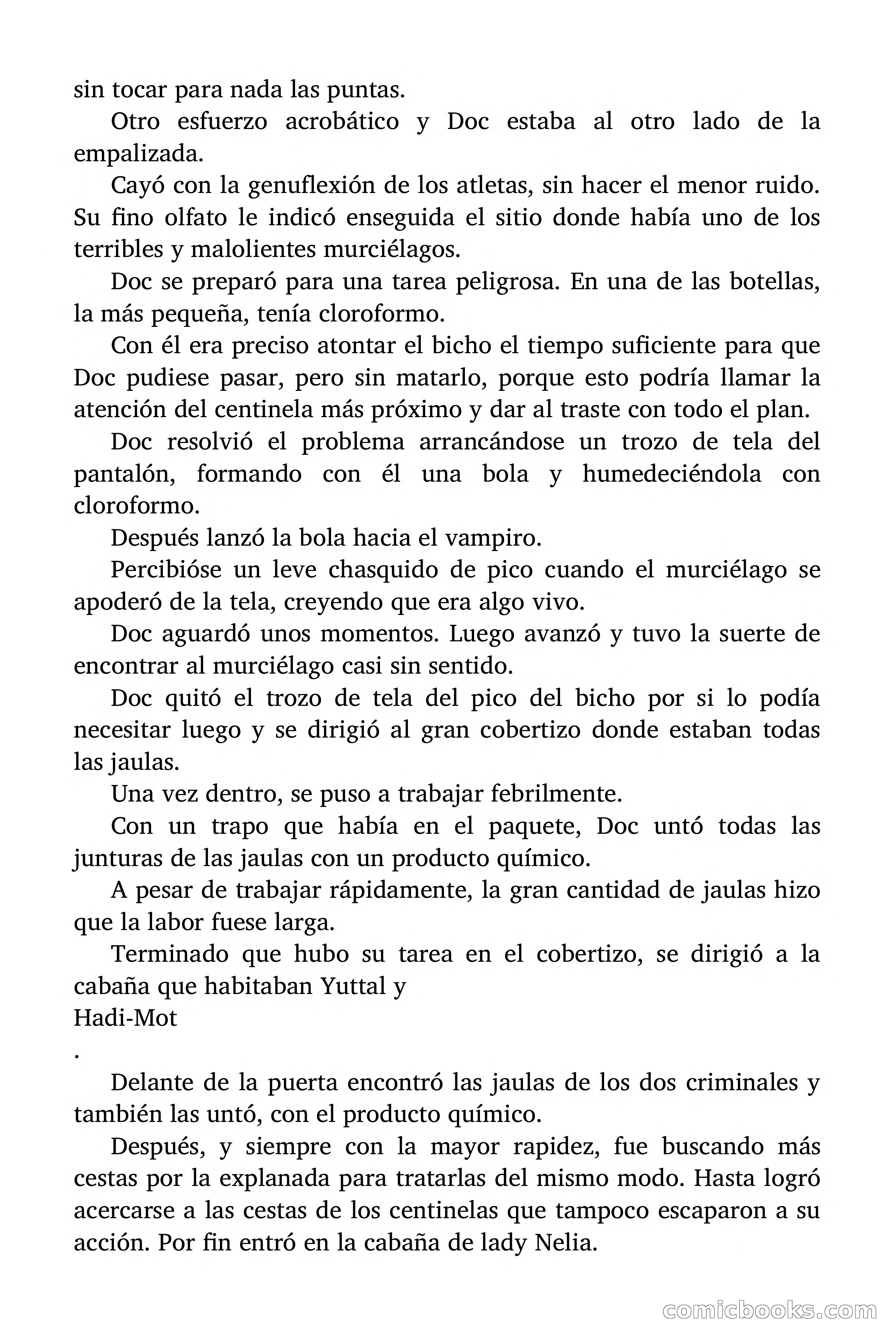 Doc Savage #7: $1,000,000 de recompensa — page 154 of 166