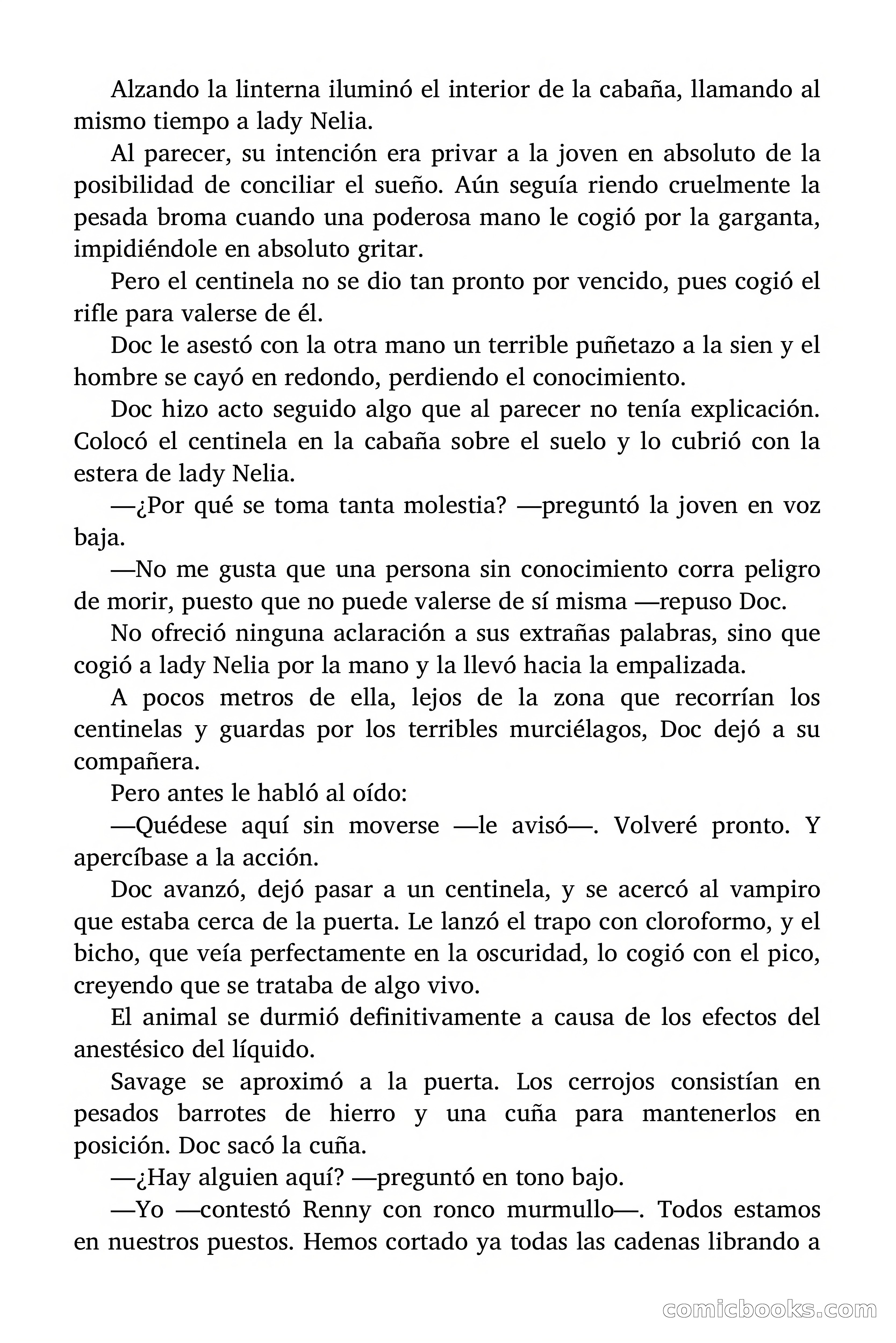 Doc Savage #7: $1,000,000 de recompensa — page 156 of 166