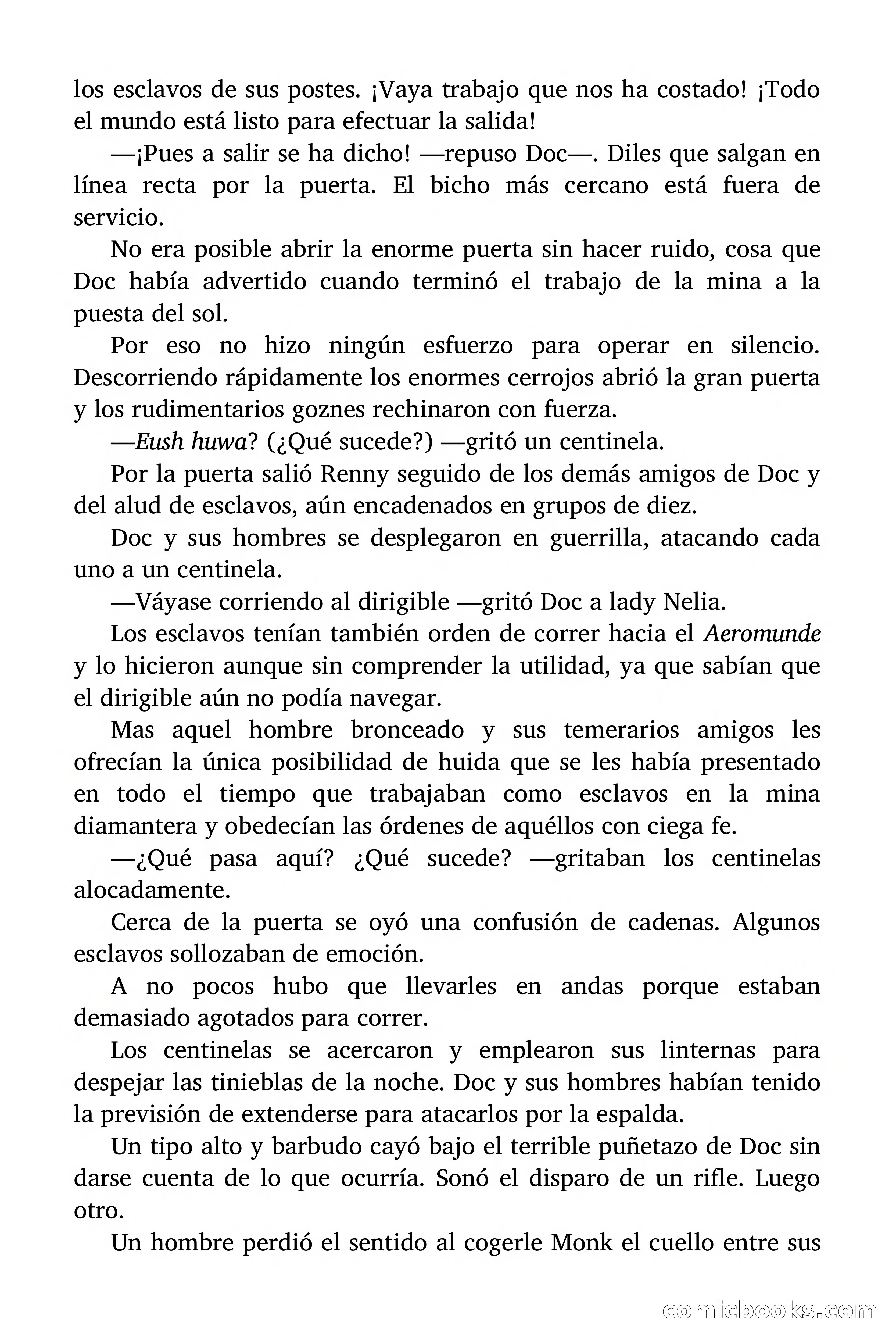 Doc Savage #7: $1,000,000 de recompensa — page 157 of 166
