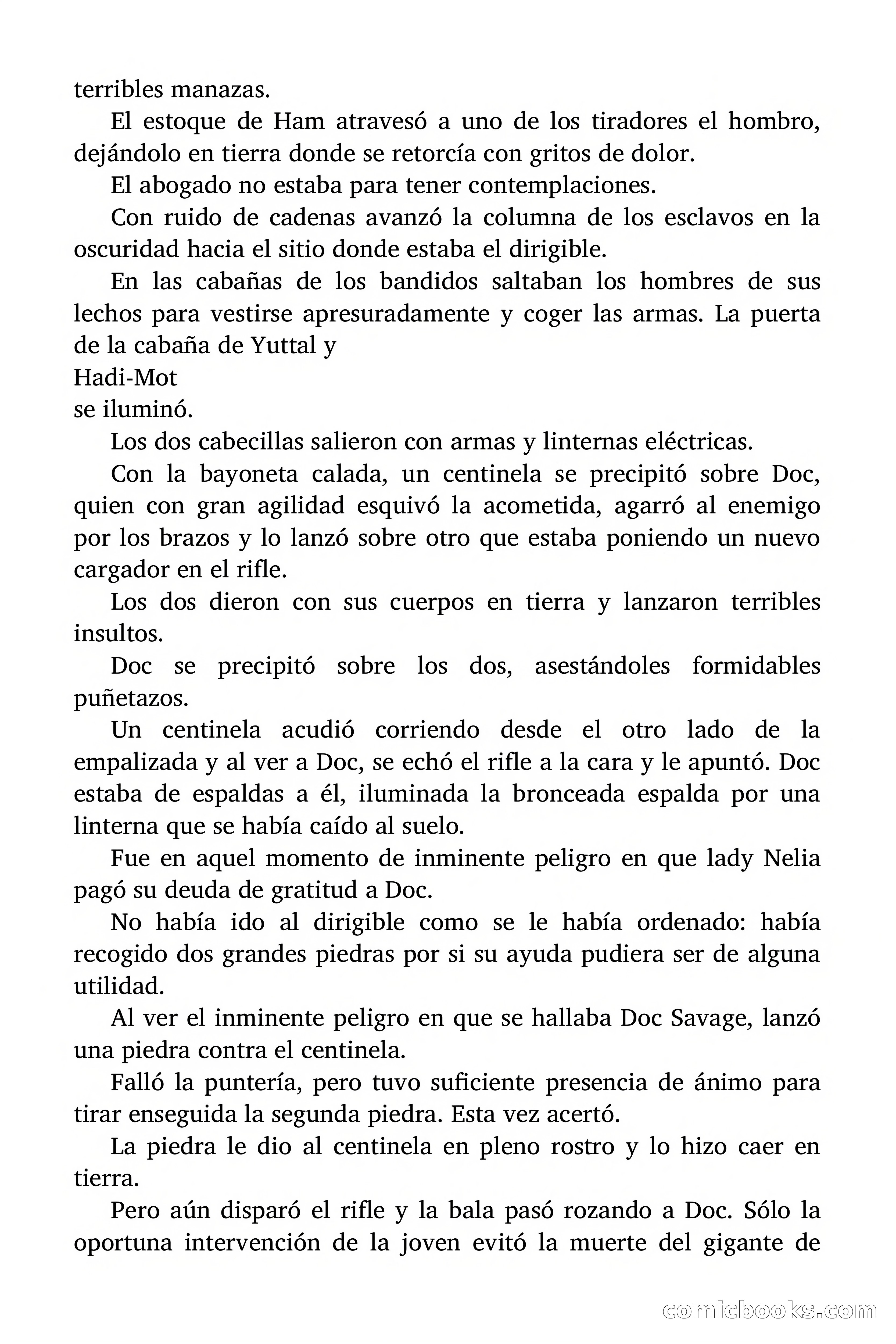 Doc Savage #7: $1,000,000 de recompensa — page 158 of 166