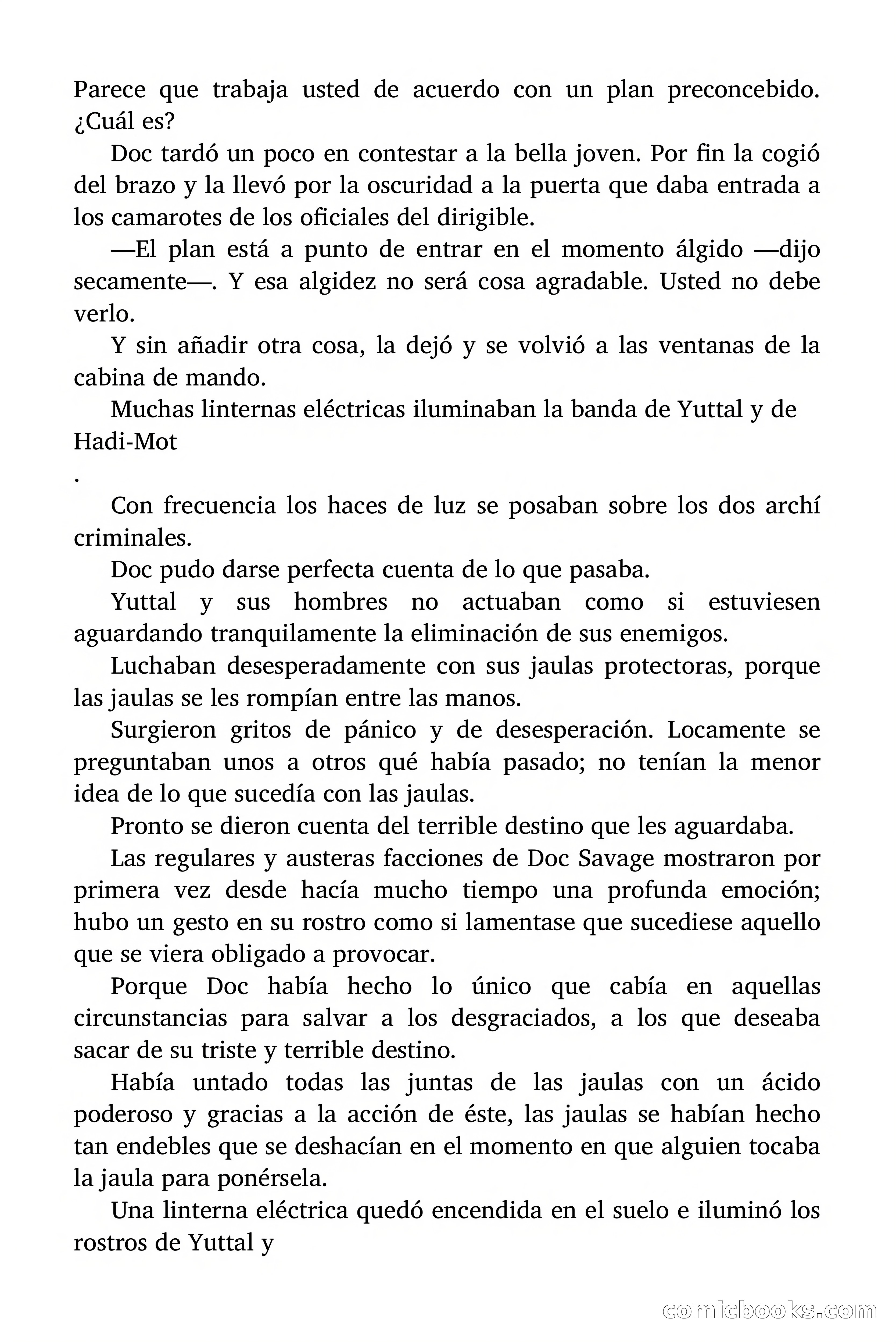 Doc Savage #7: $1,000,000 de recompensa — page 162 of 166