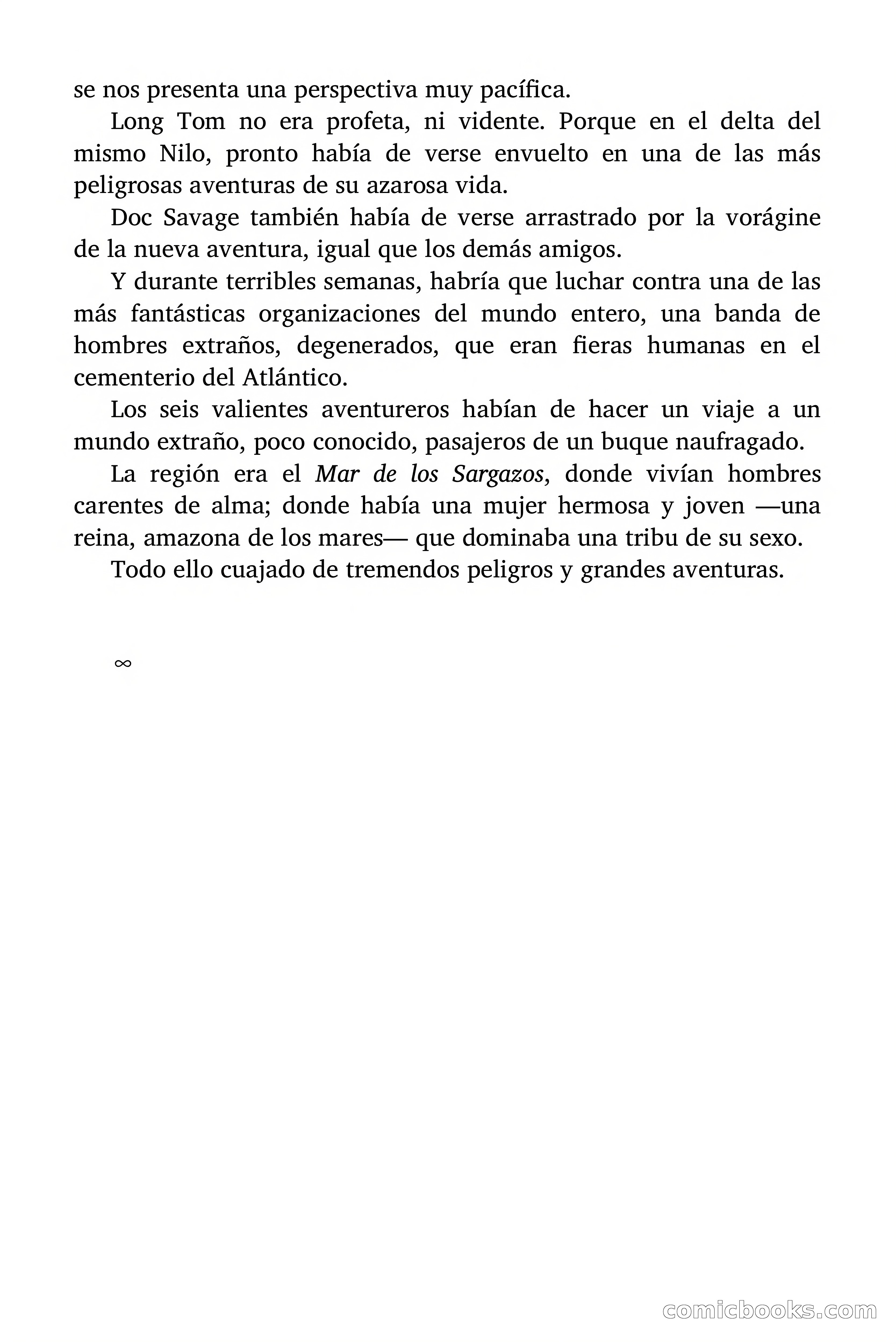 Doc Savage #7: $1,000,000 de recompensa — page 166 of 166