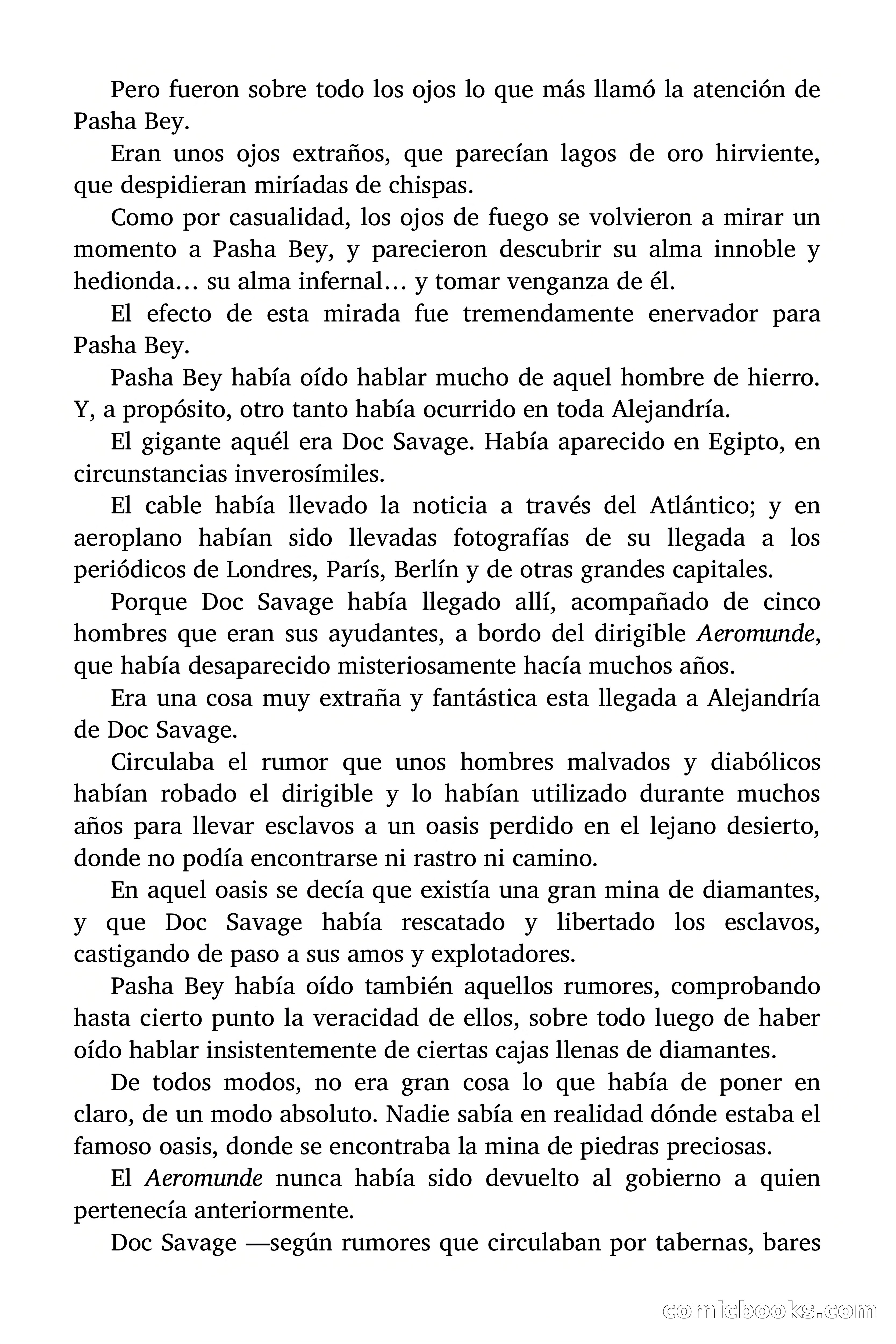 Doc Savage: El ogro del mar de los Sargazos — page 11 of 206