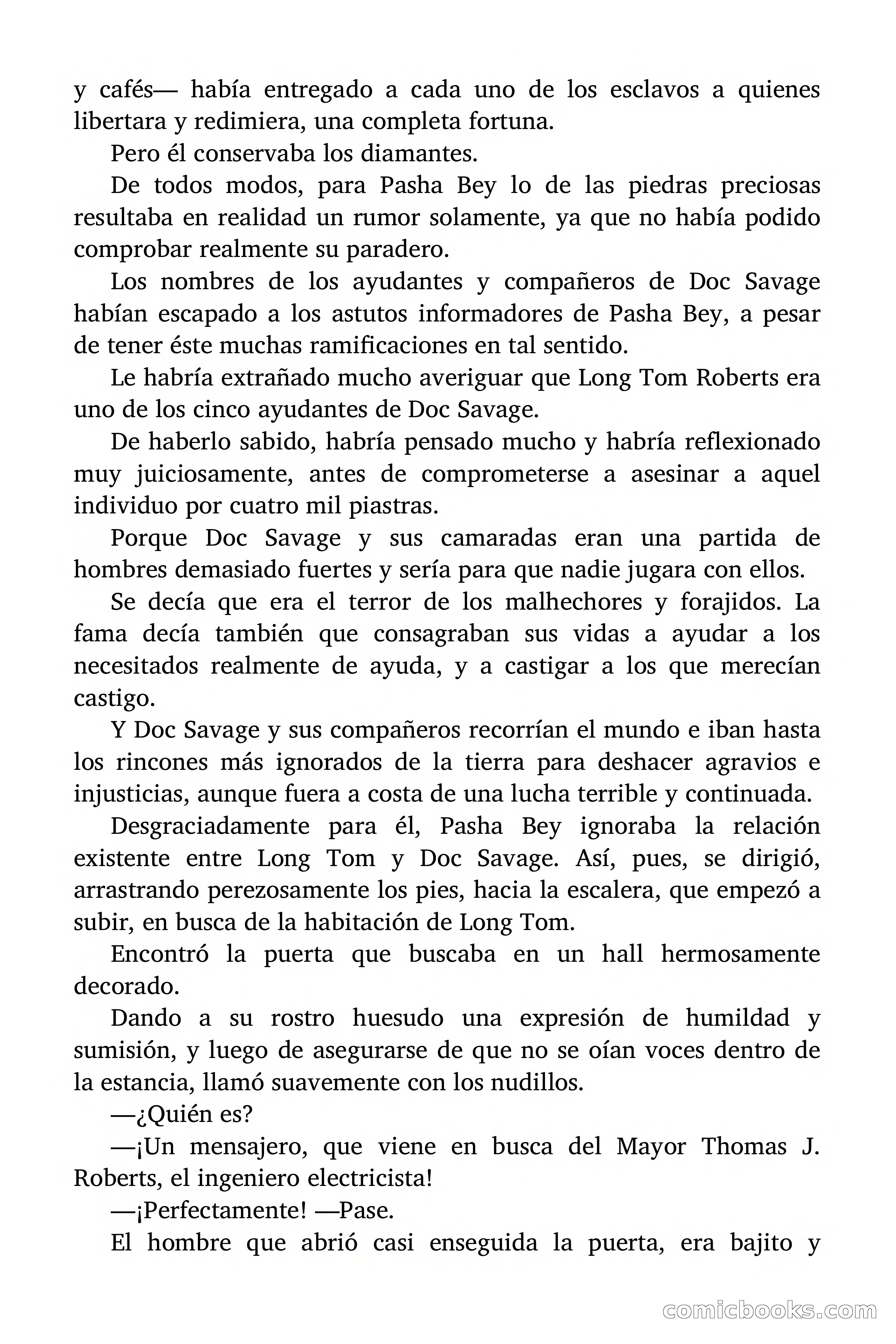 Doc Savage: El ogro del mar de los Sargazos — page 12 of 206