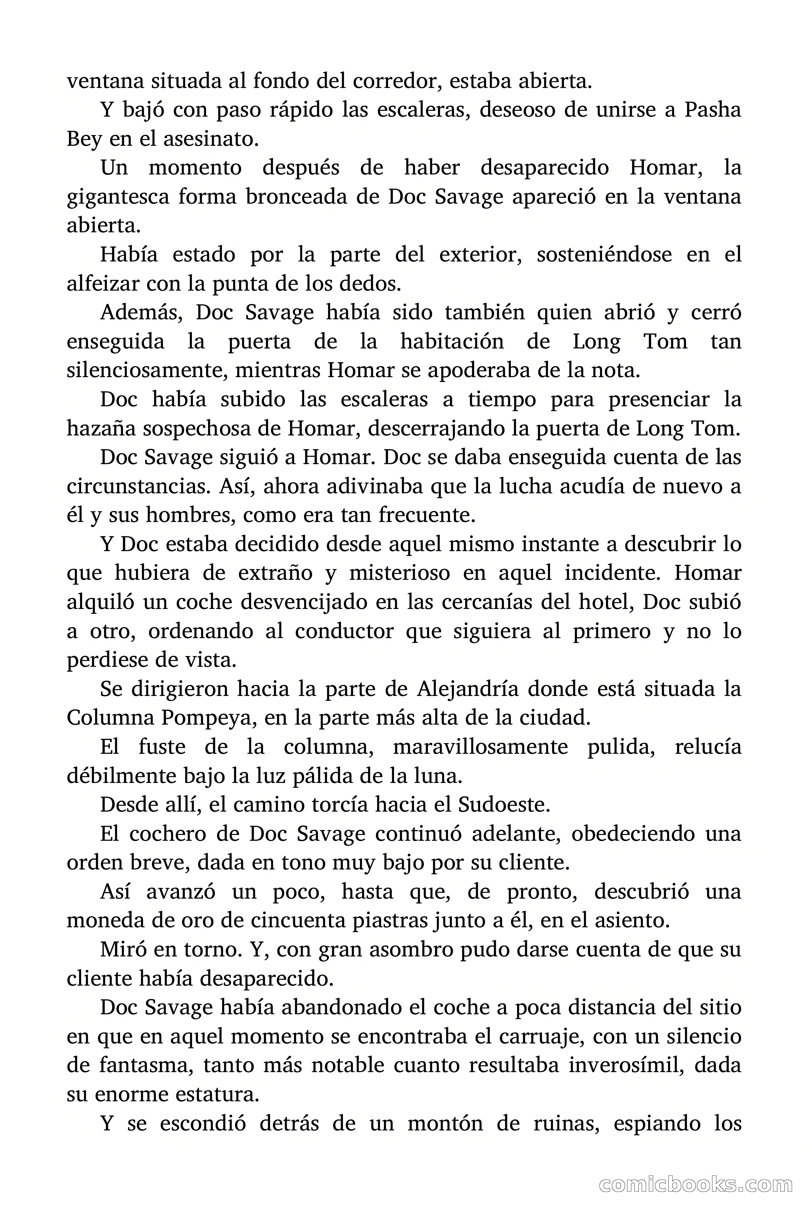 Doc Savage: El ogro del mar de los Sargazos — page 17 of 206