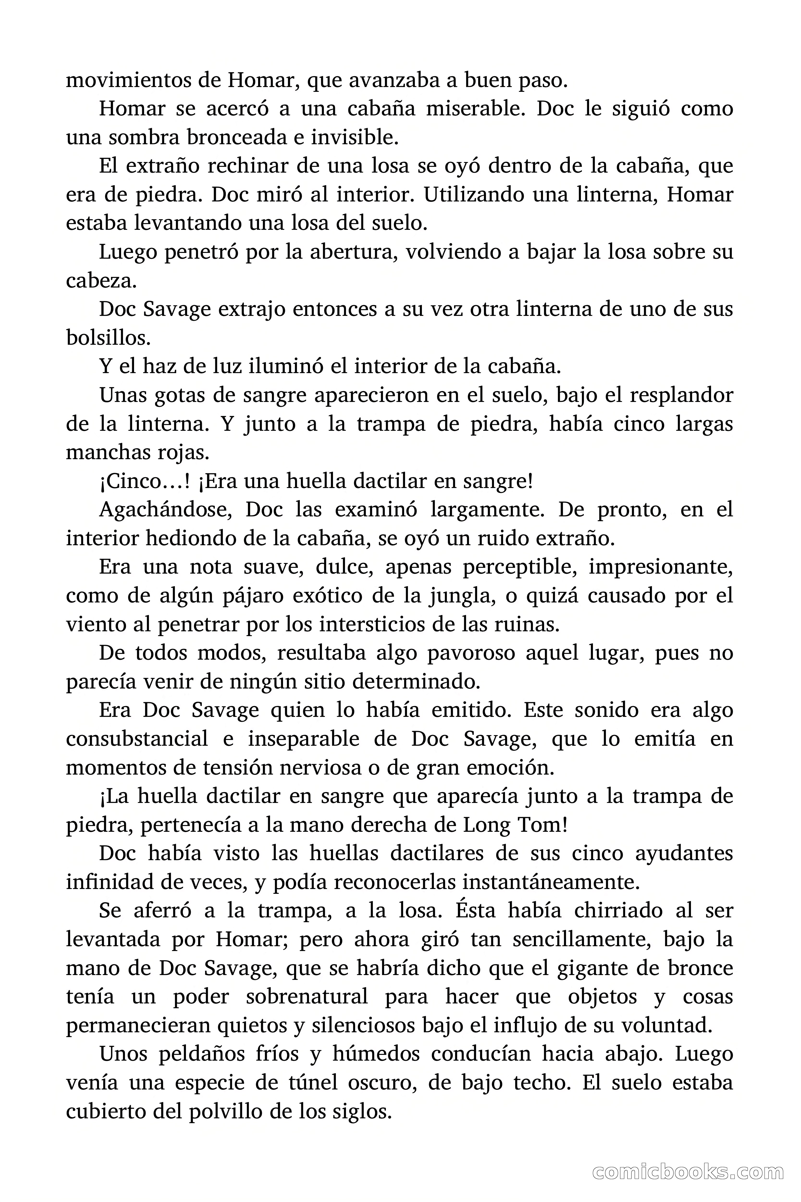 Doc Savage: El ogro del mar de los Sargazos — page 18 of 206